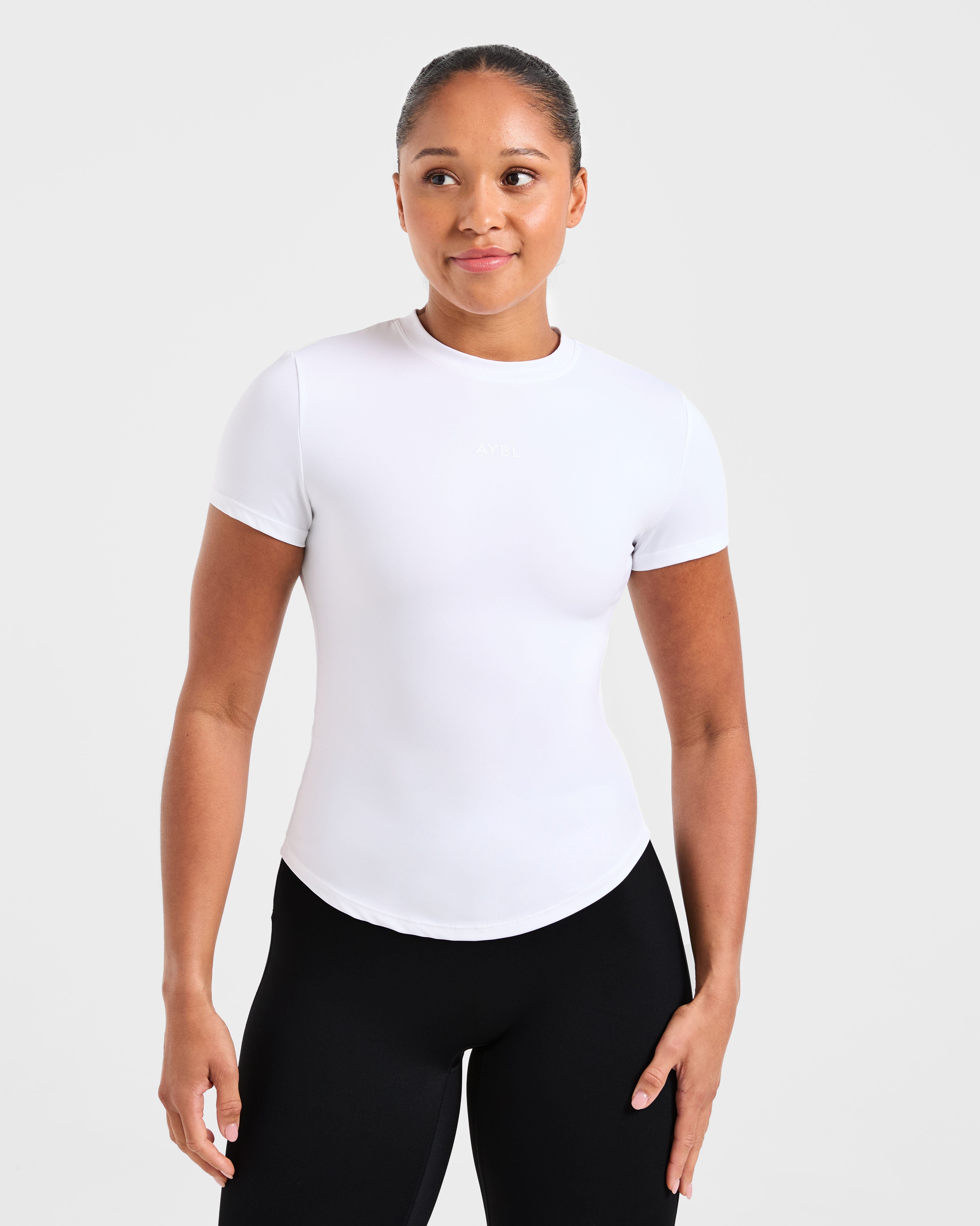 Sculpt T Shirt - Weiß