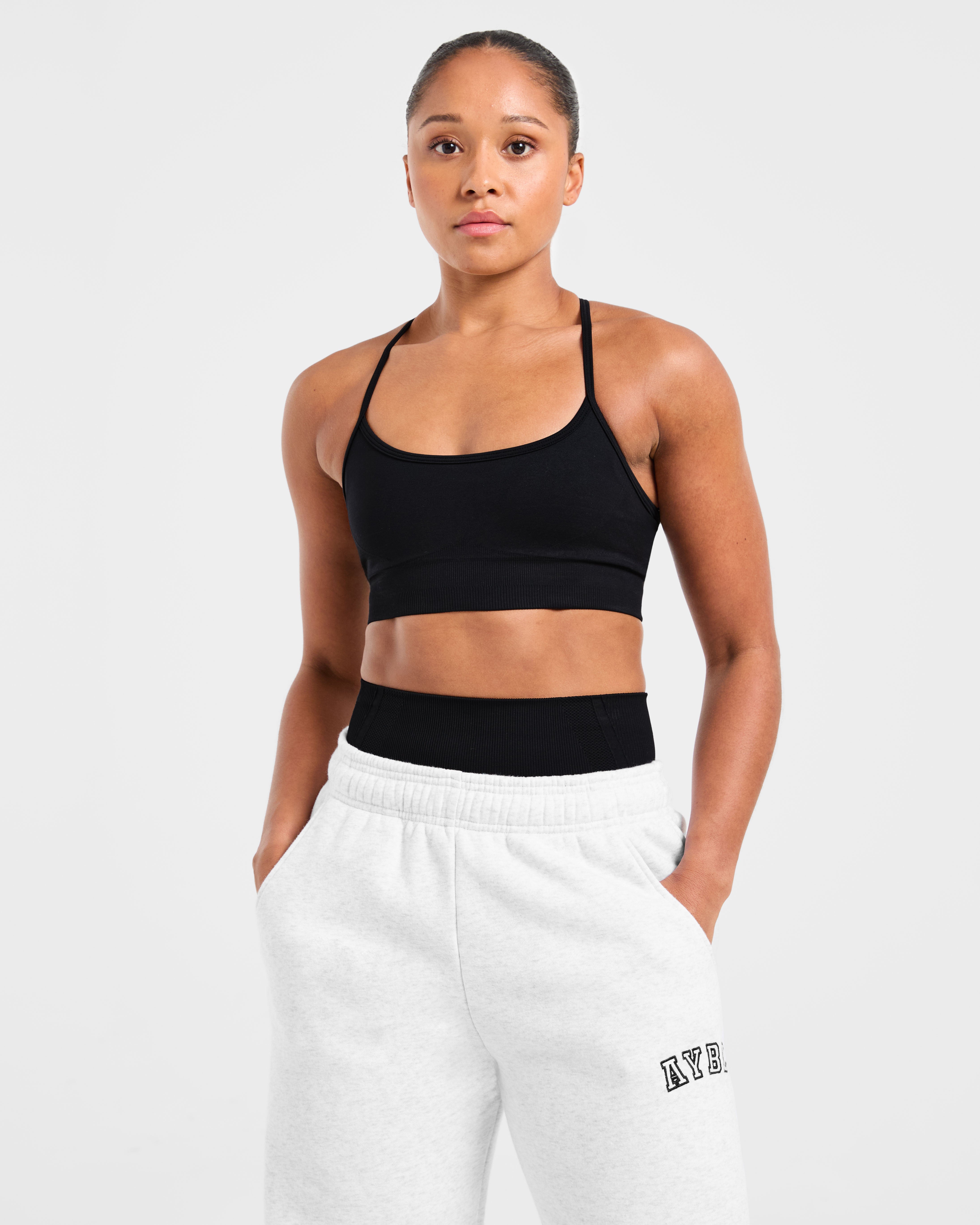 Empower Seamless Sports Bra - Schwarz