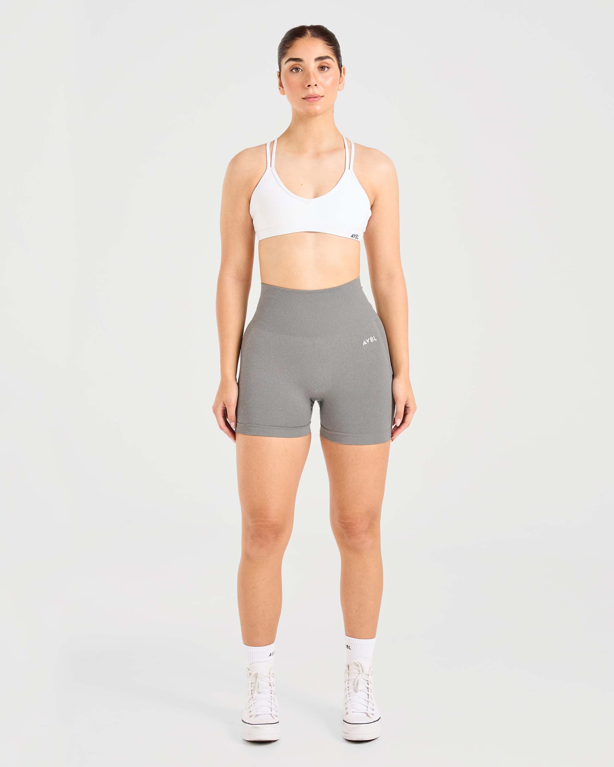 Essential Strappy Sports Bra - Weiß