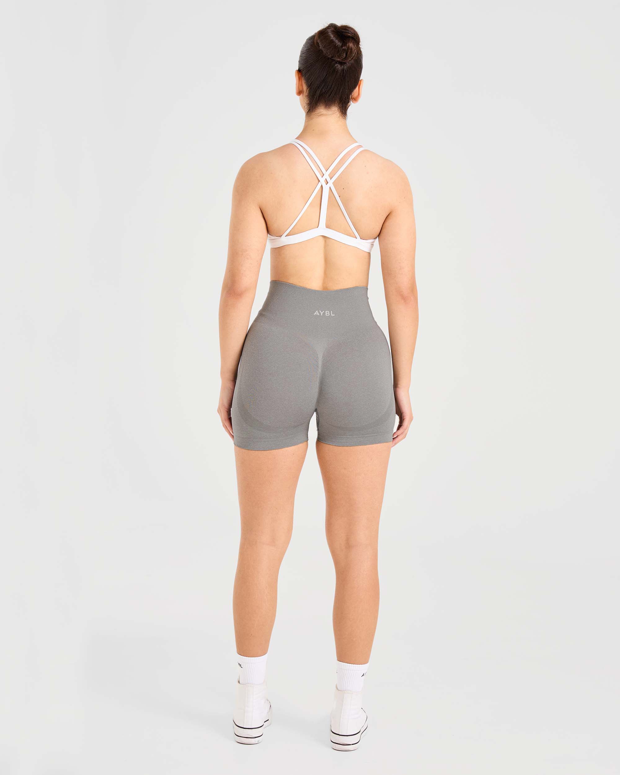 Essential Strappy Sports Bra - Weiß