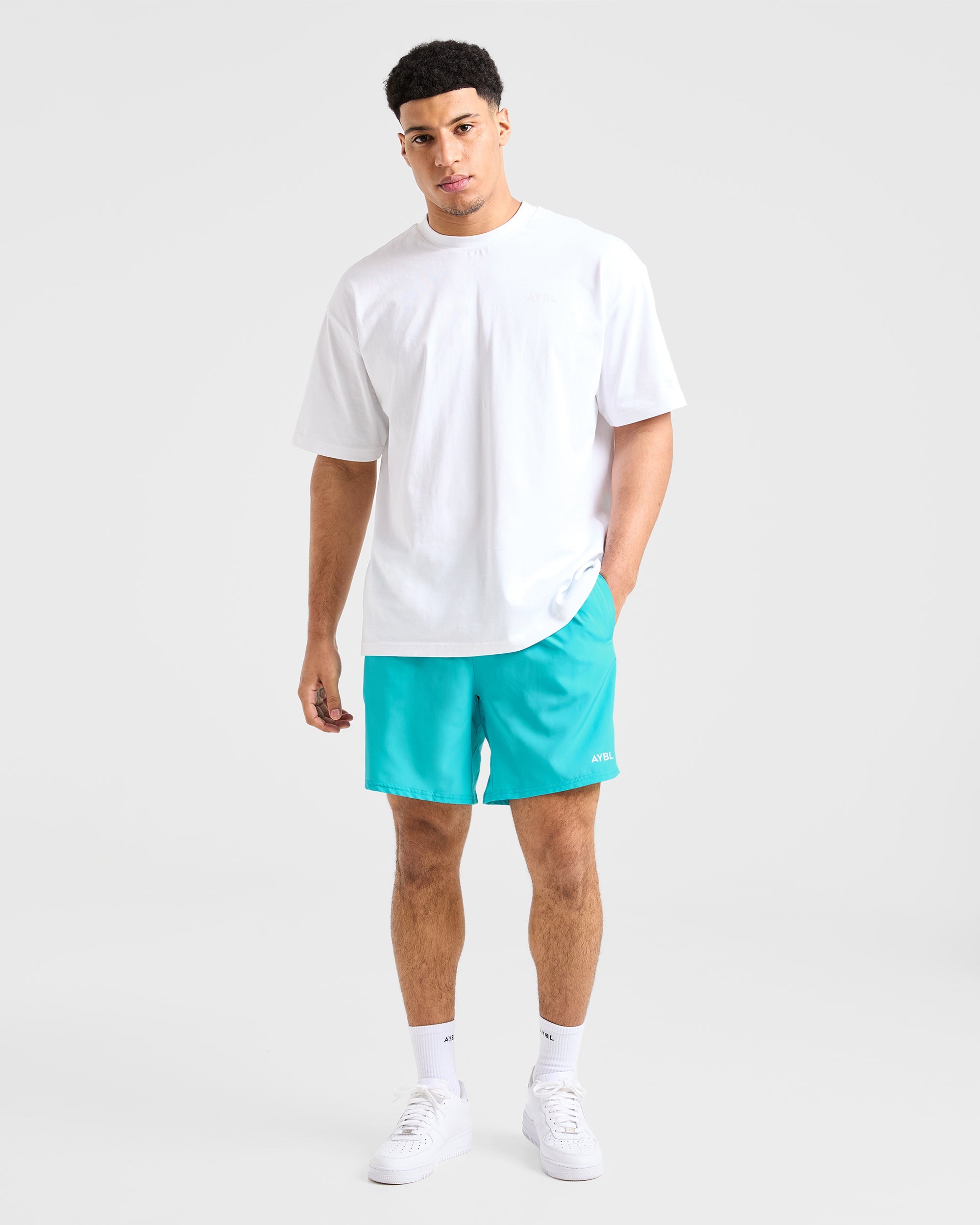 Core 7" Shorts - Aqua Blau