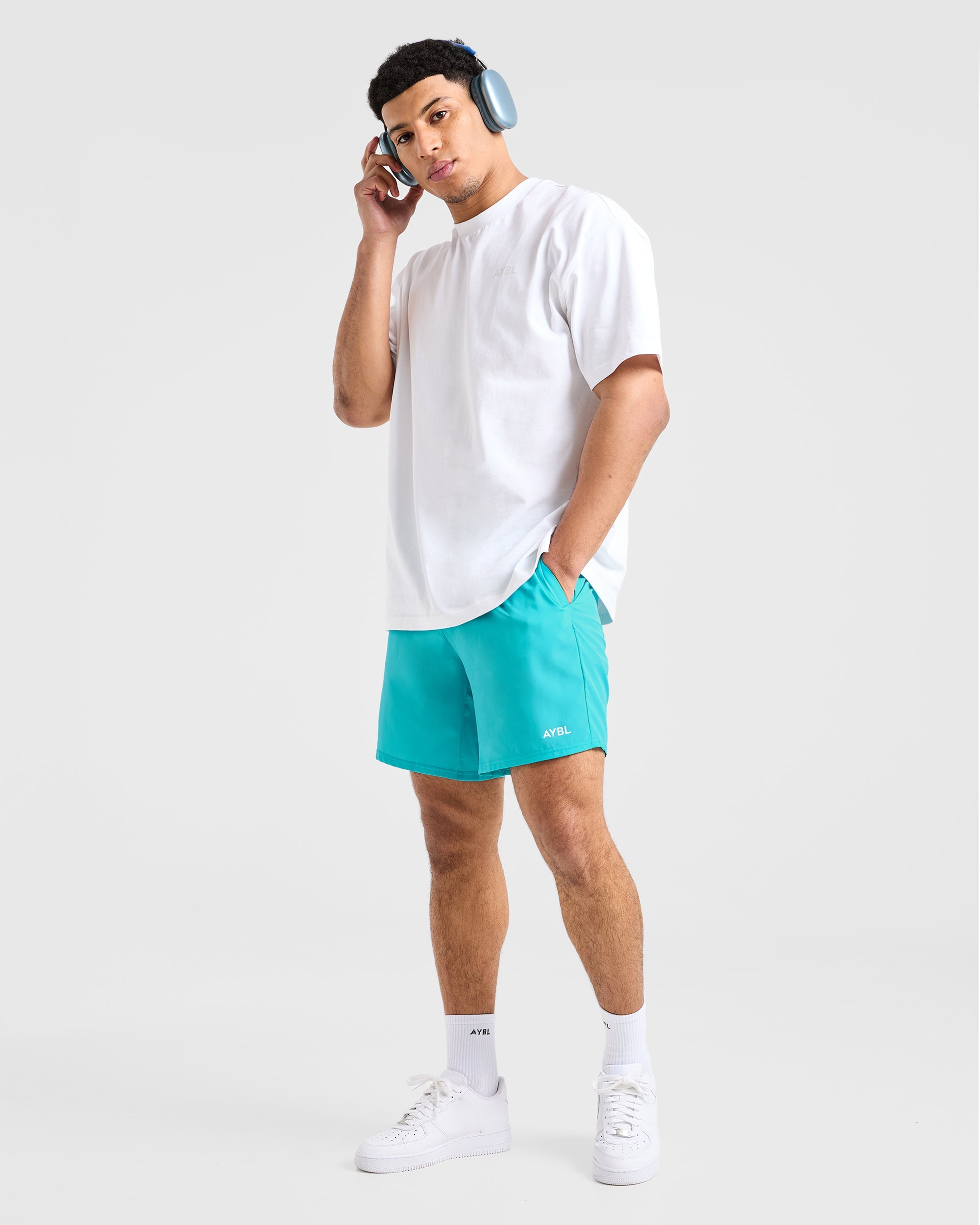 Core 7" Shorts - Aqua Blau