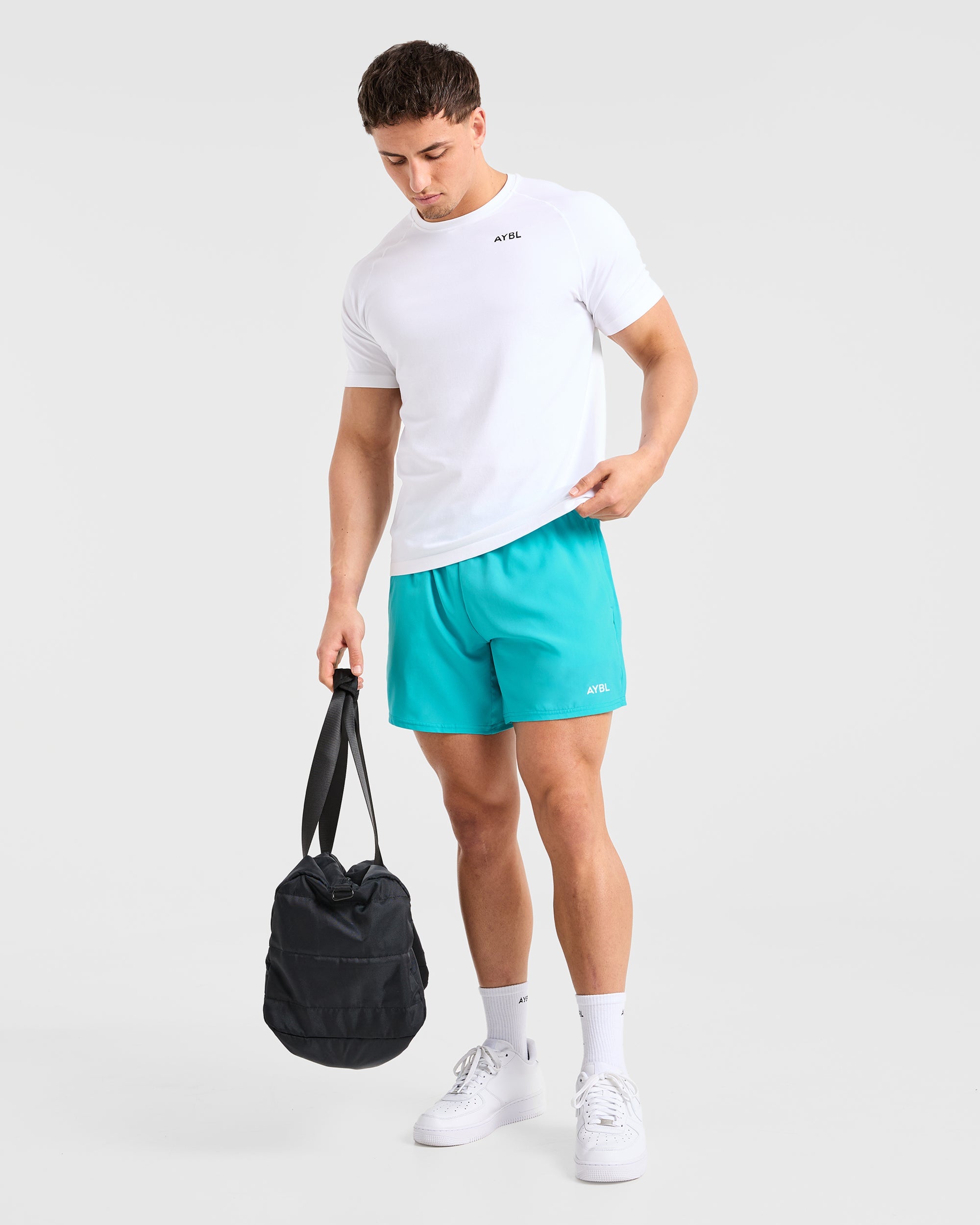 Core 5" Shorts - Aqua Blau