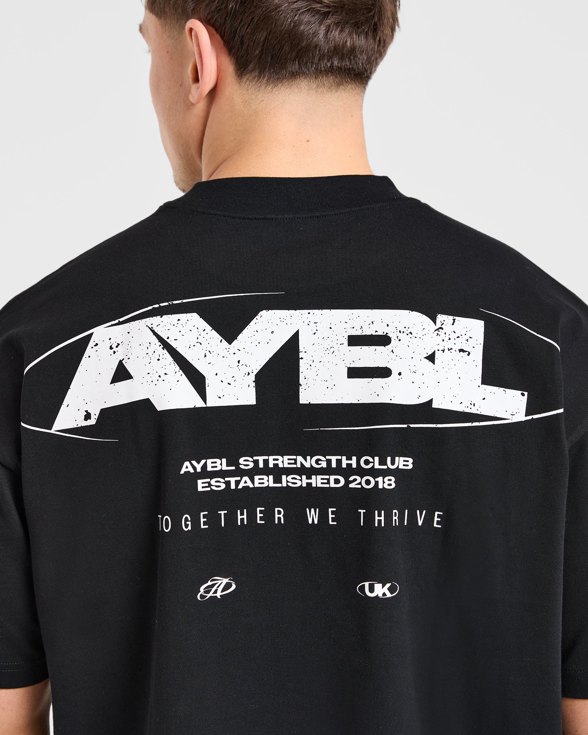 Orbit Oversized T Shirt - Schwarz