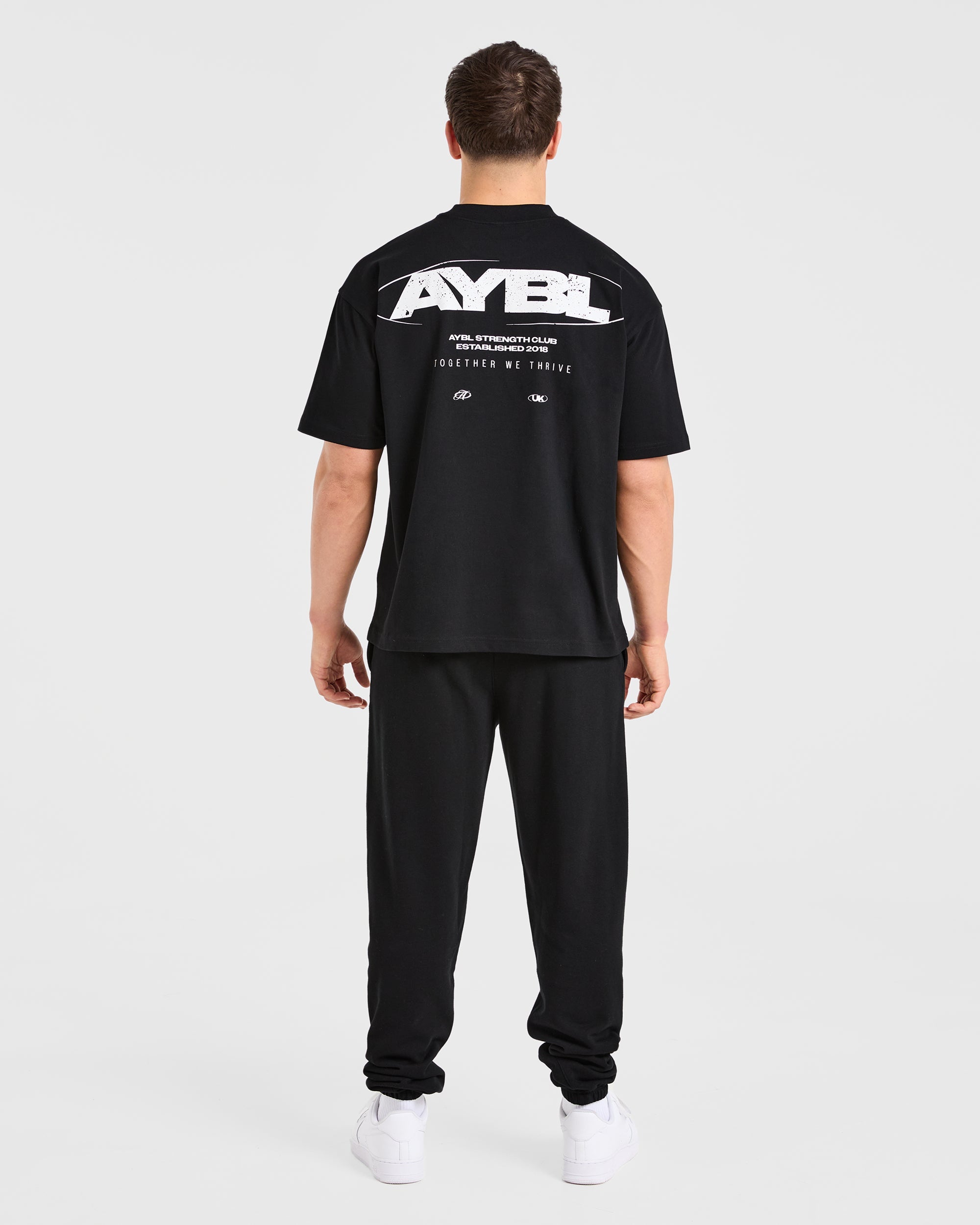 Orbit Oversized T Shirt - Schwarz