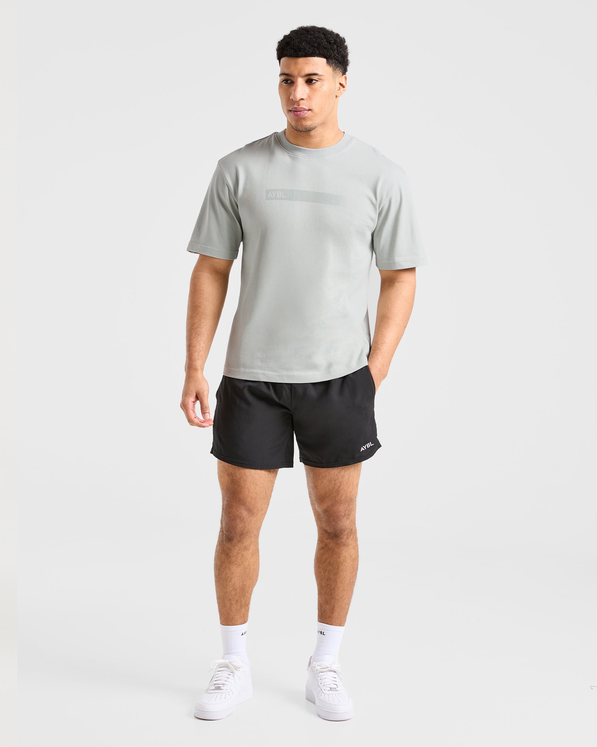 Classic T Shirt - Ice Grau