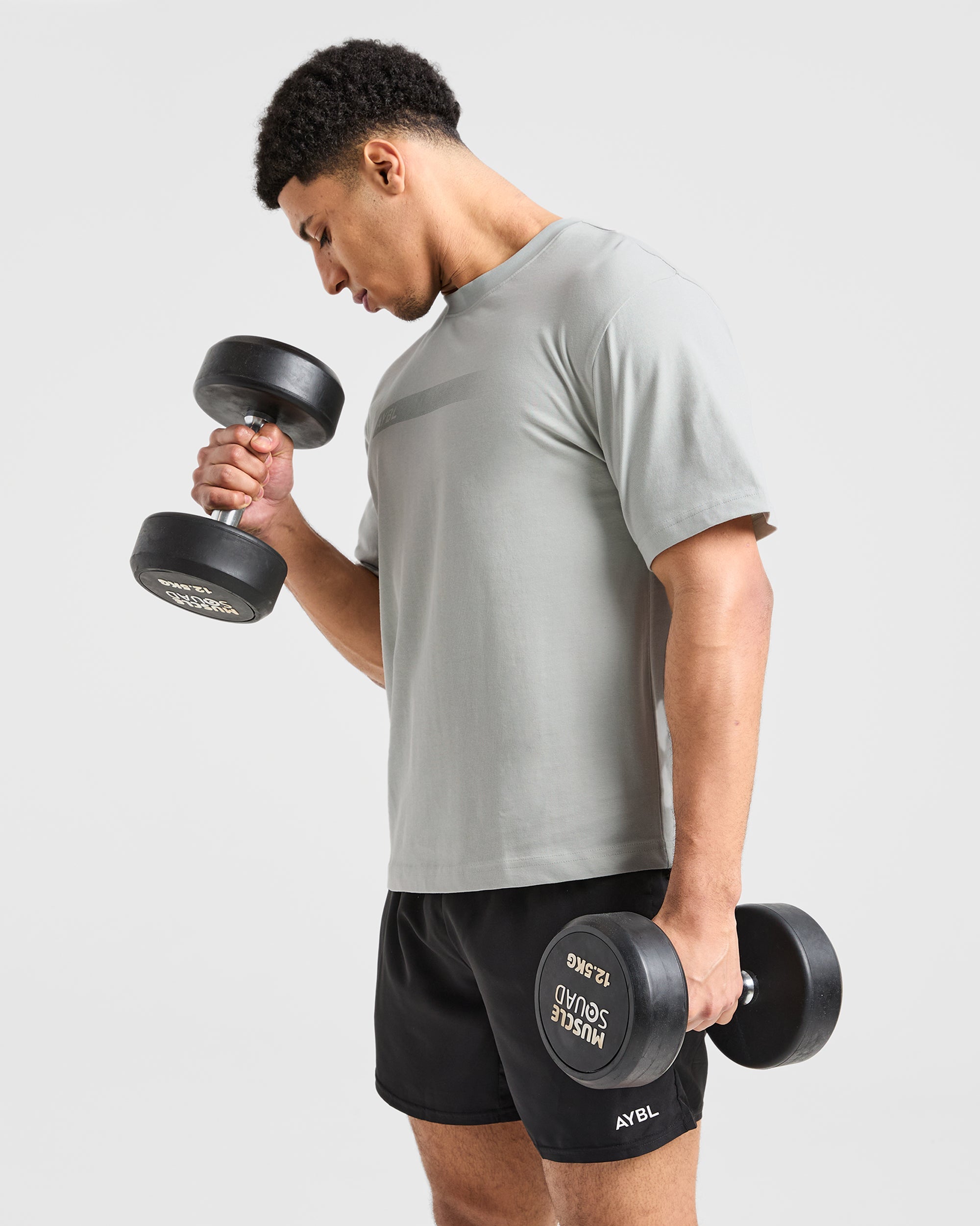 Classic T Shirt - Ice Grau