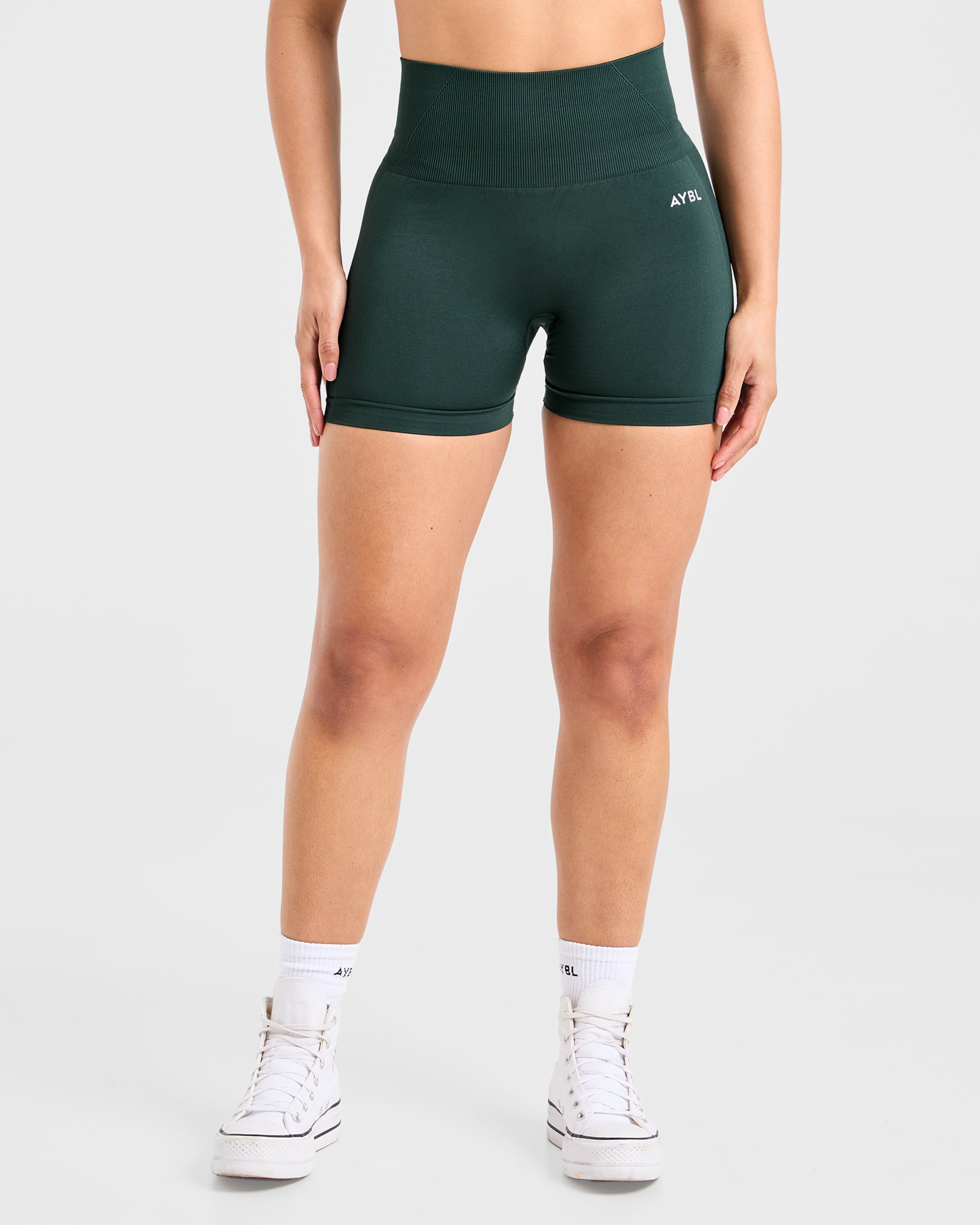 Empower Seamless Shorts - Dark Grün