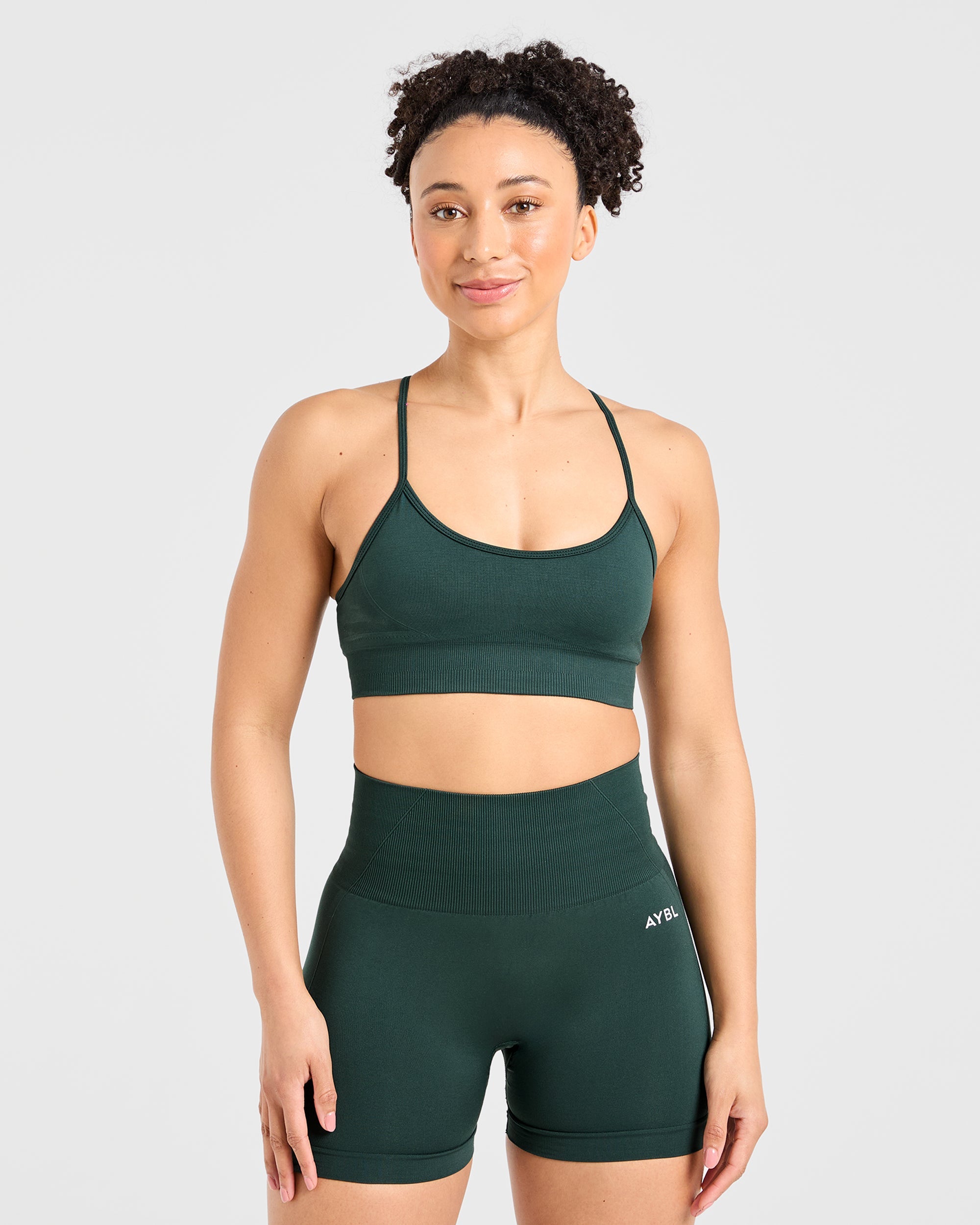 Empower Seamless Sports Bra - Dark Grün