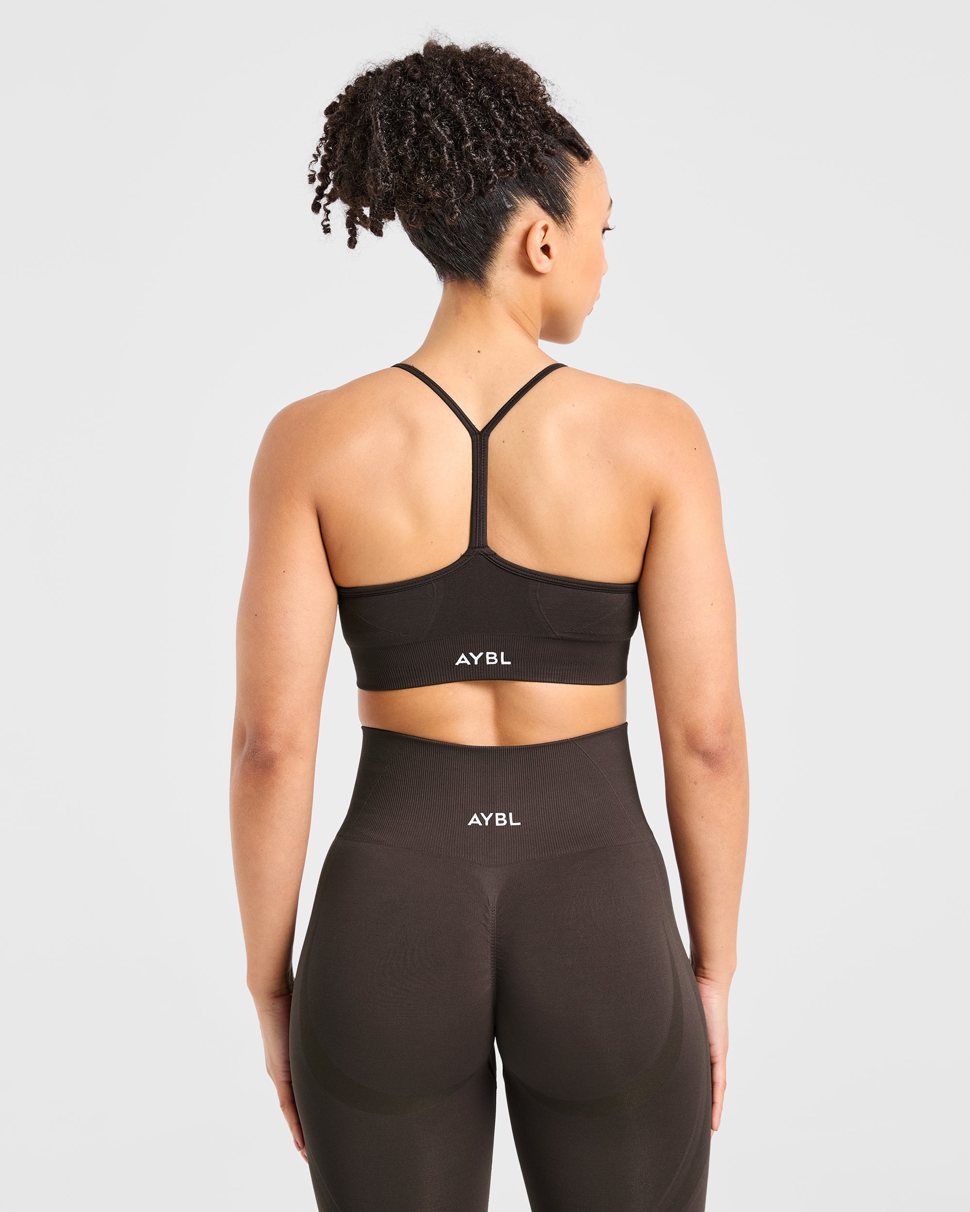Empower Seamless Sports Bra - Cocoa Braun