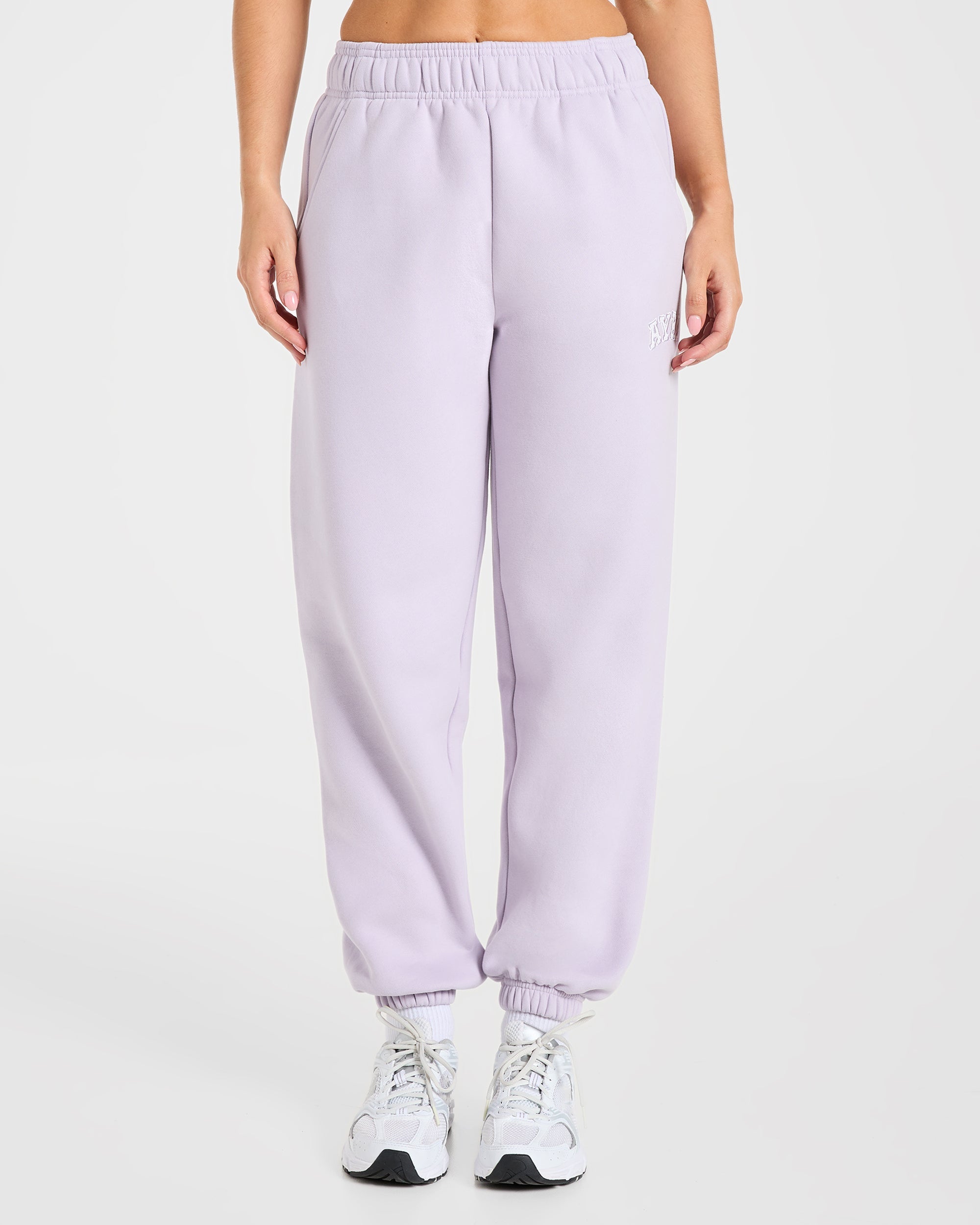 Varsity 2.0 Oversized Joggers - Lilac