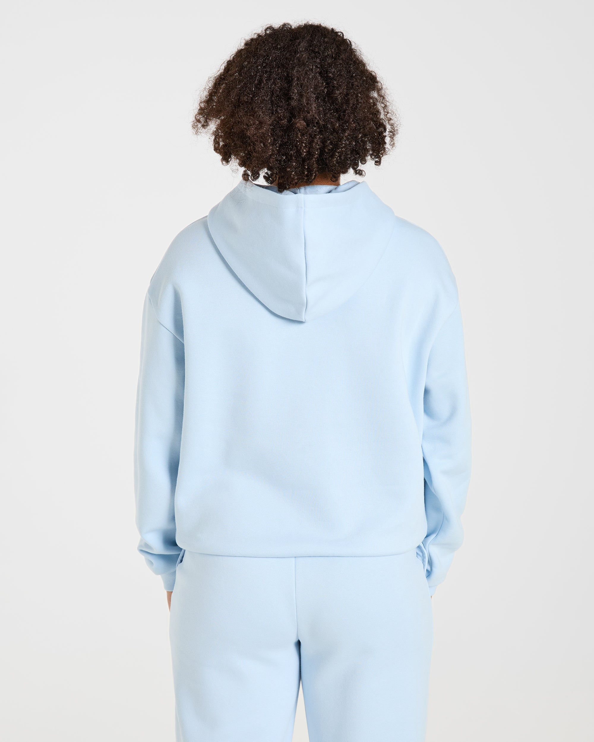 Lifestyle Oversized Hoodie - Spring Blau