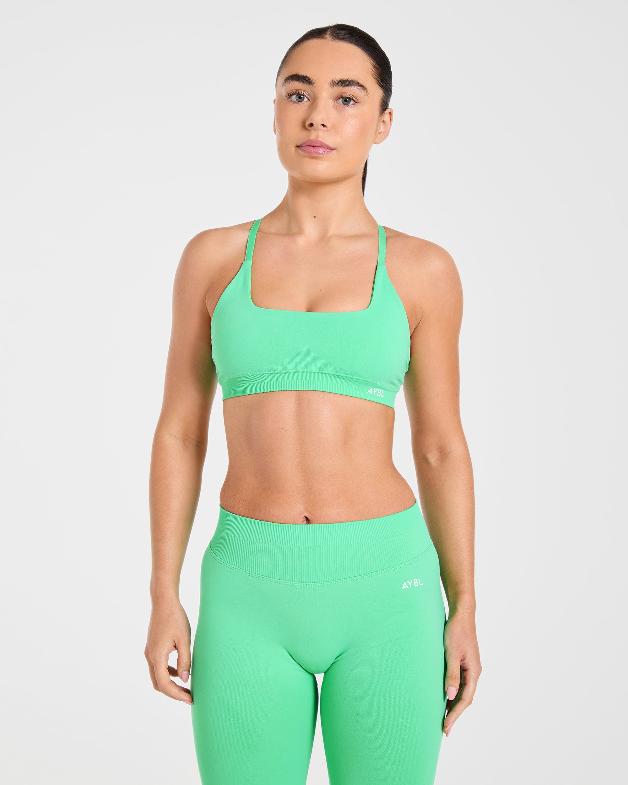 Enhance Seamless Sports Bra - Mint Grün