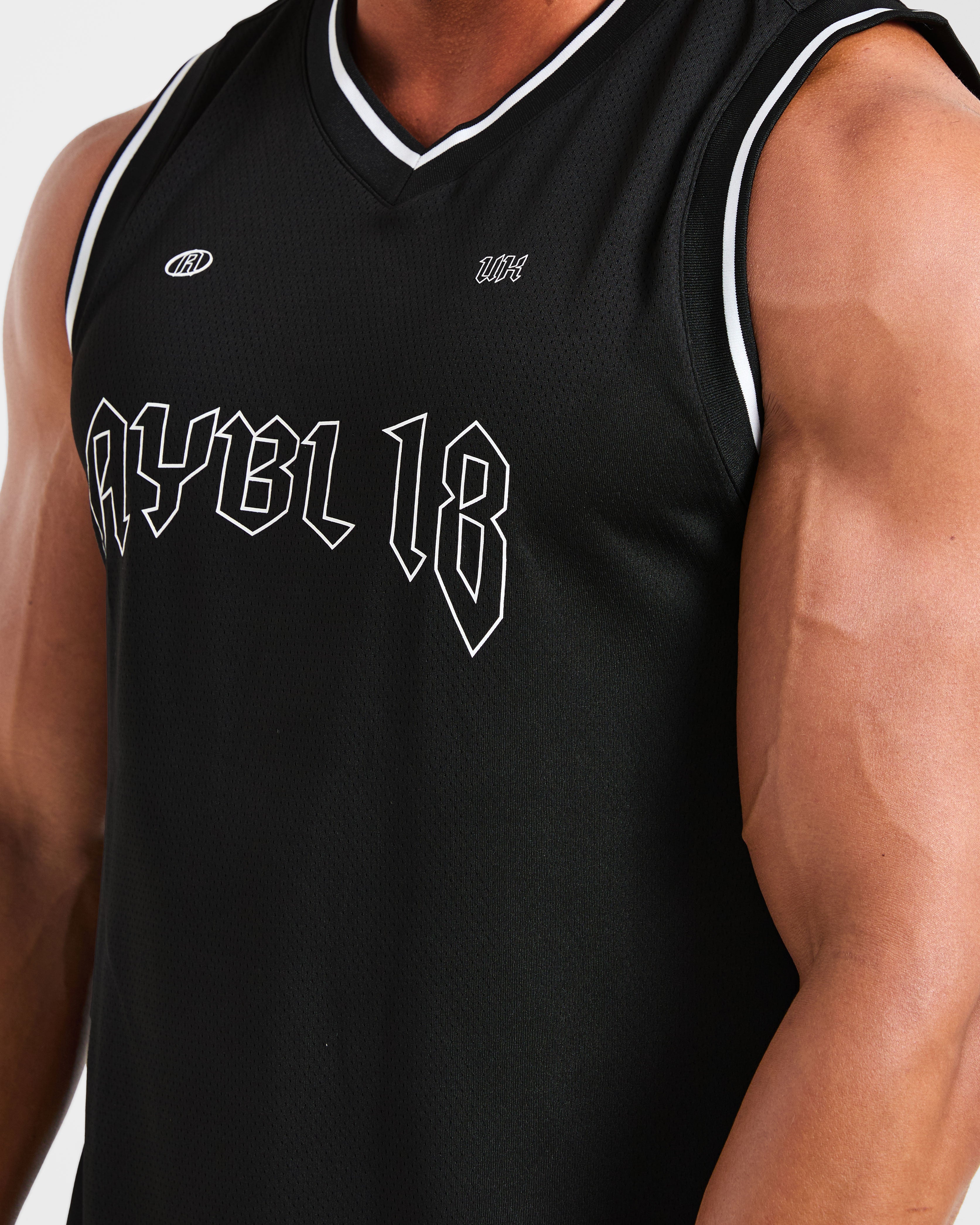 Rebound Stripe Tank - Schwarz