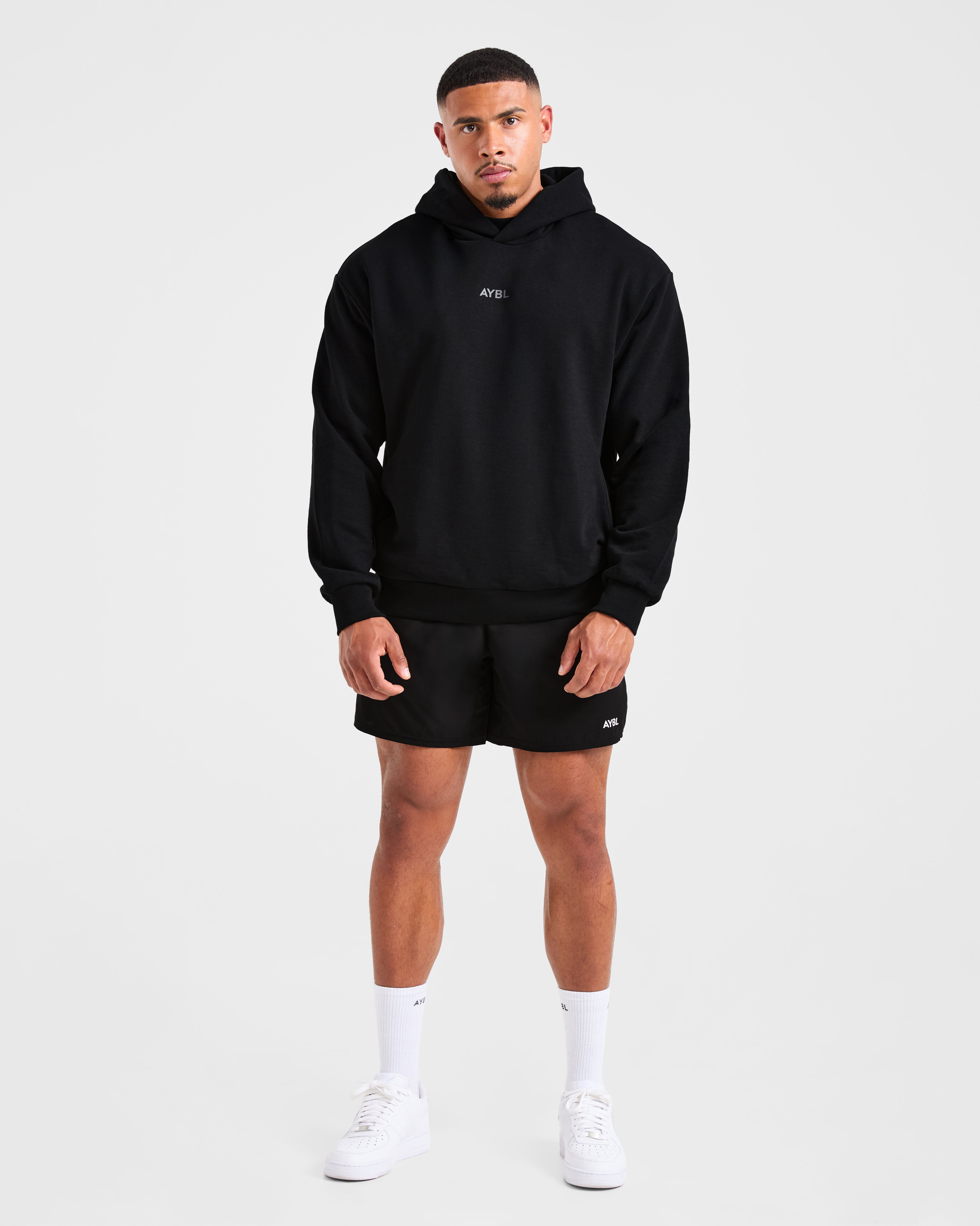 Craft Oversized Hoodie - Schwarz