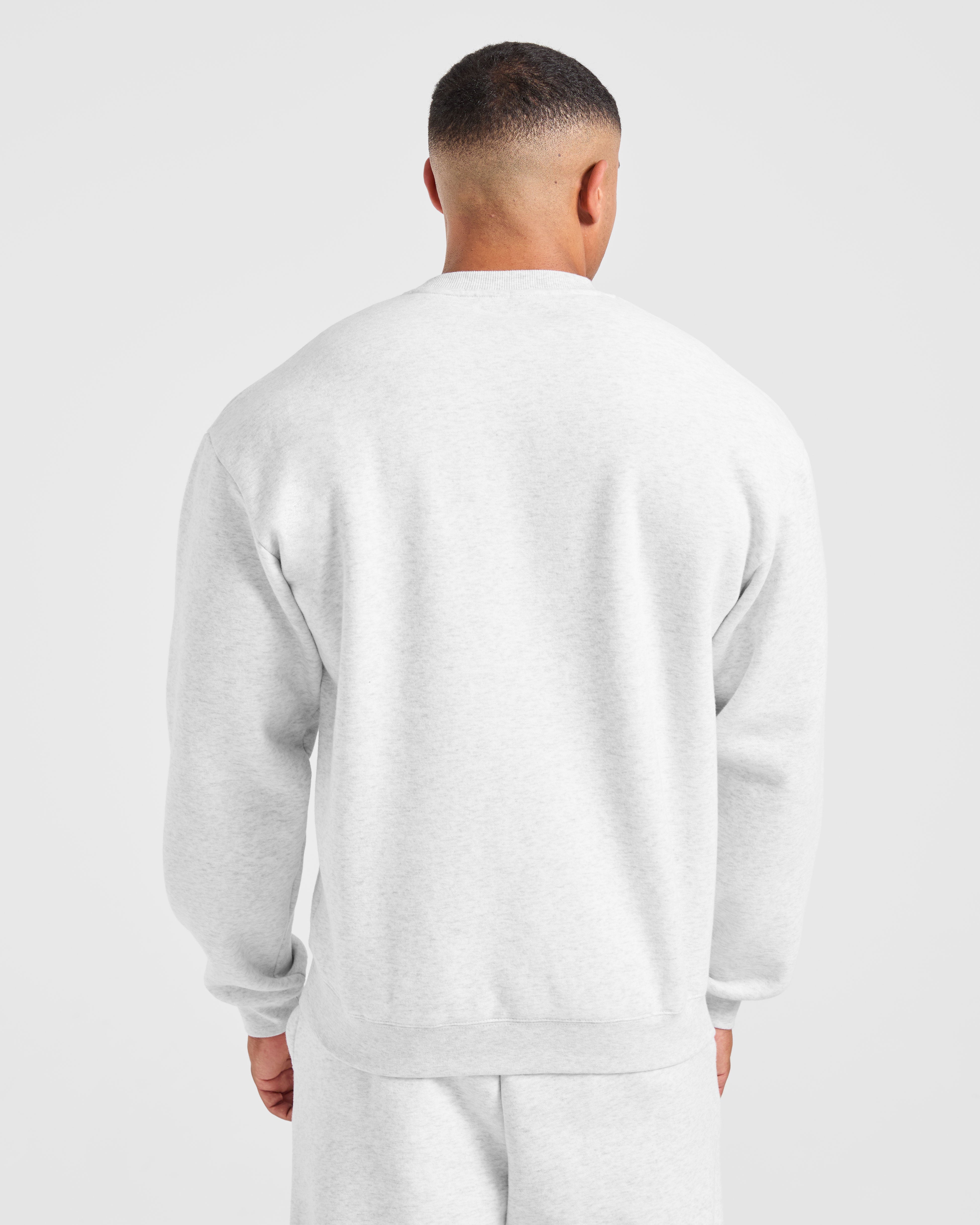 Academy Oversized Sweater - Grau Marl