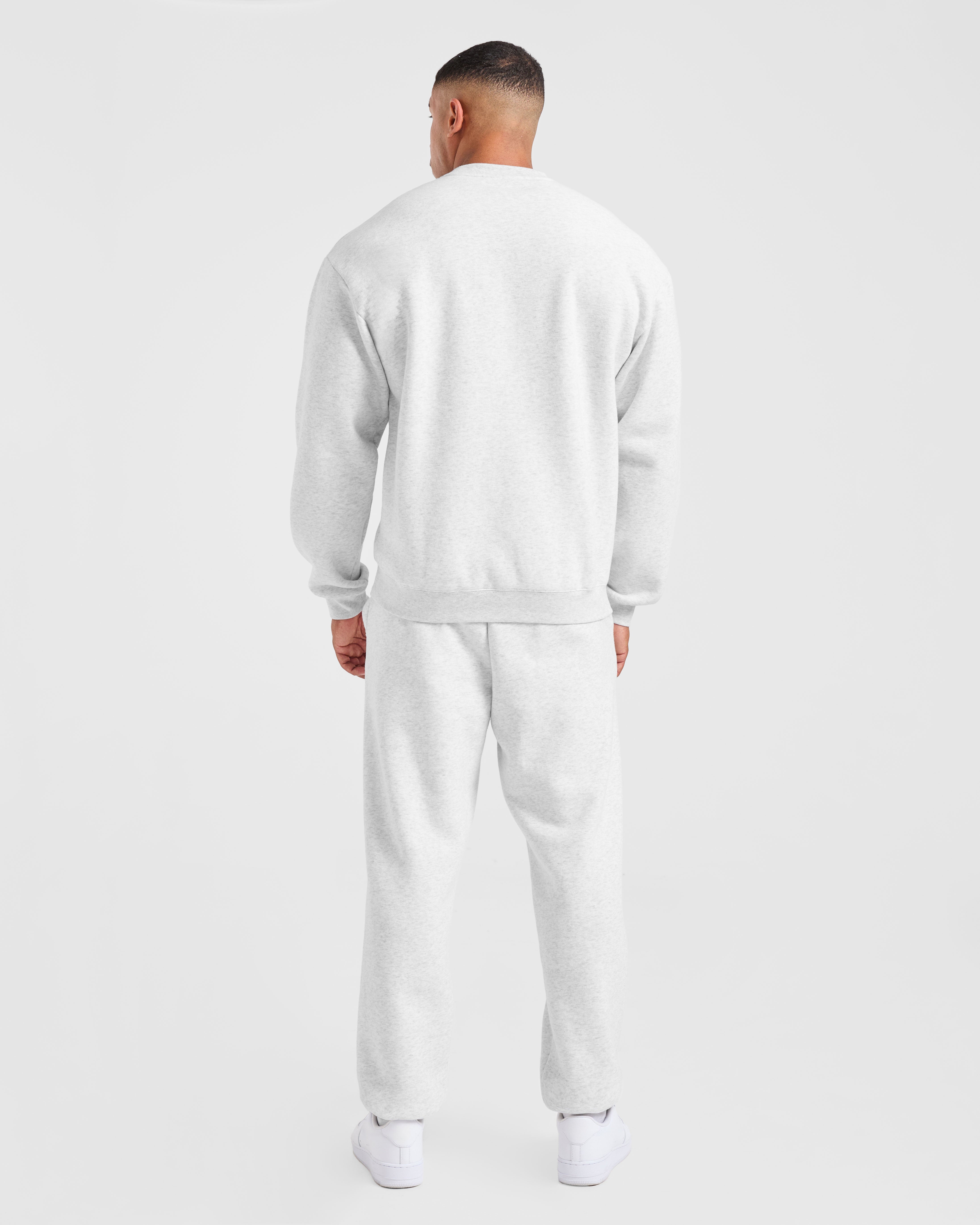 Academy Oversized Sweater - Grau Marl