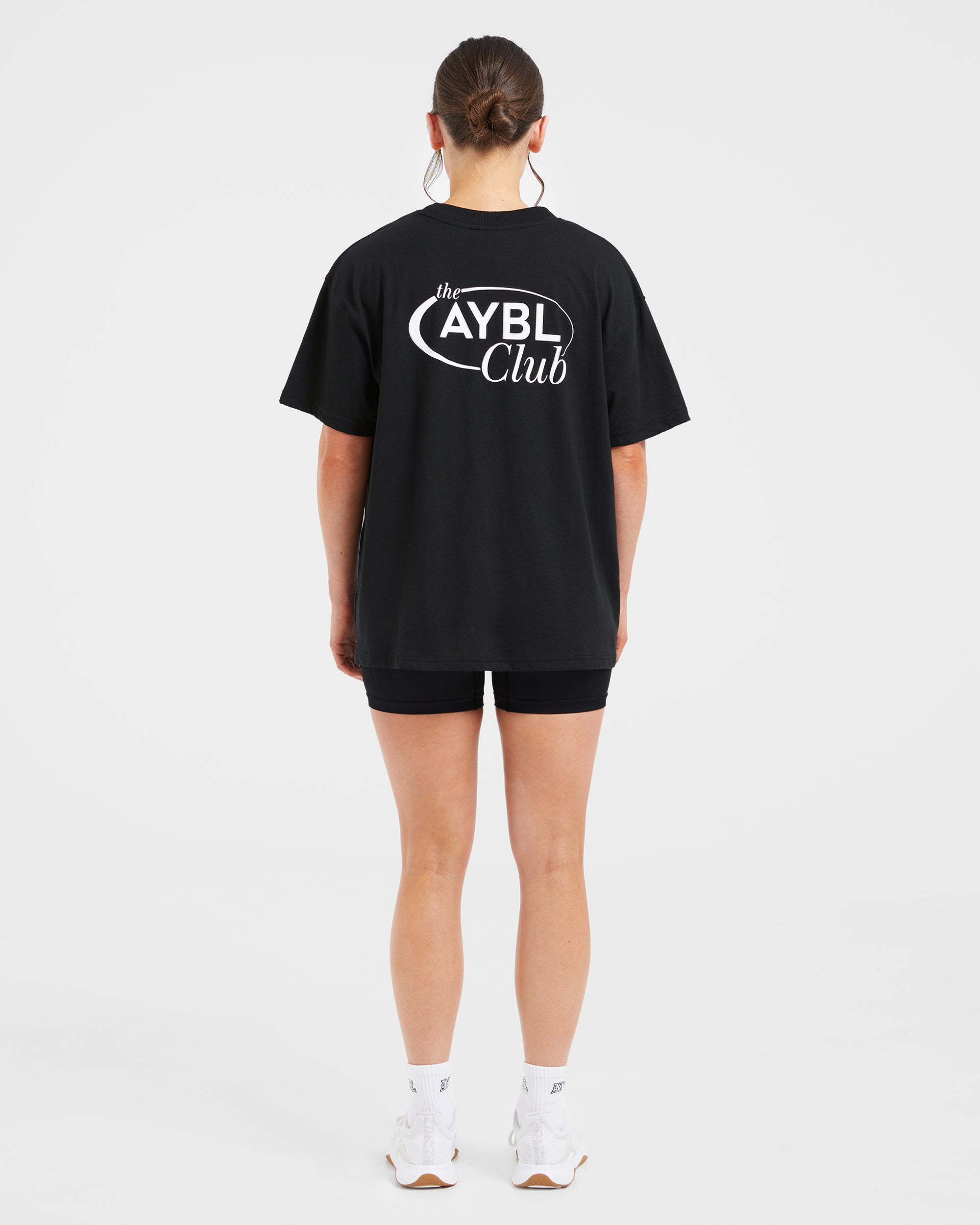AYBL Club Oversized T Shirt - Schwarz