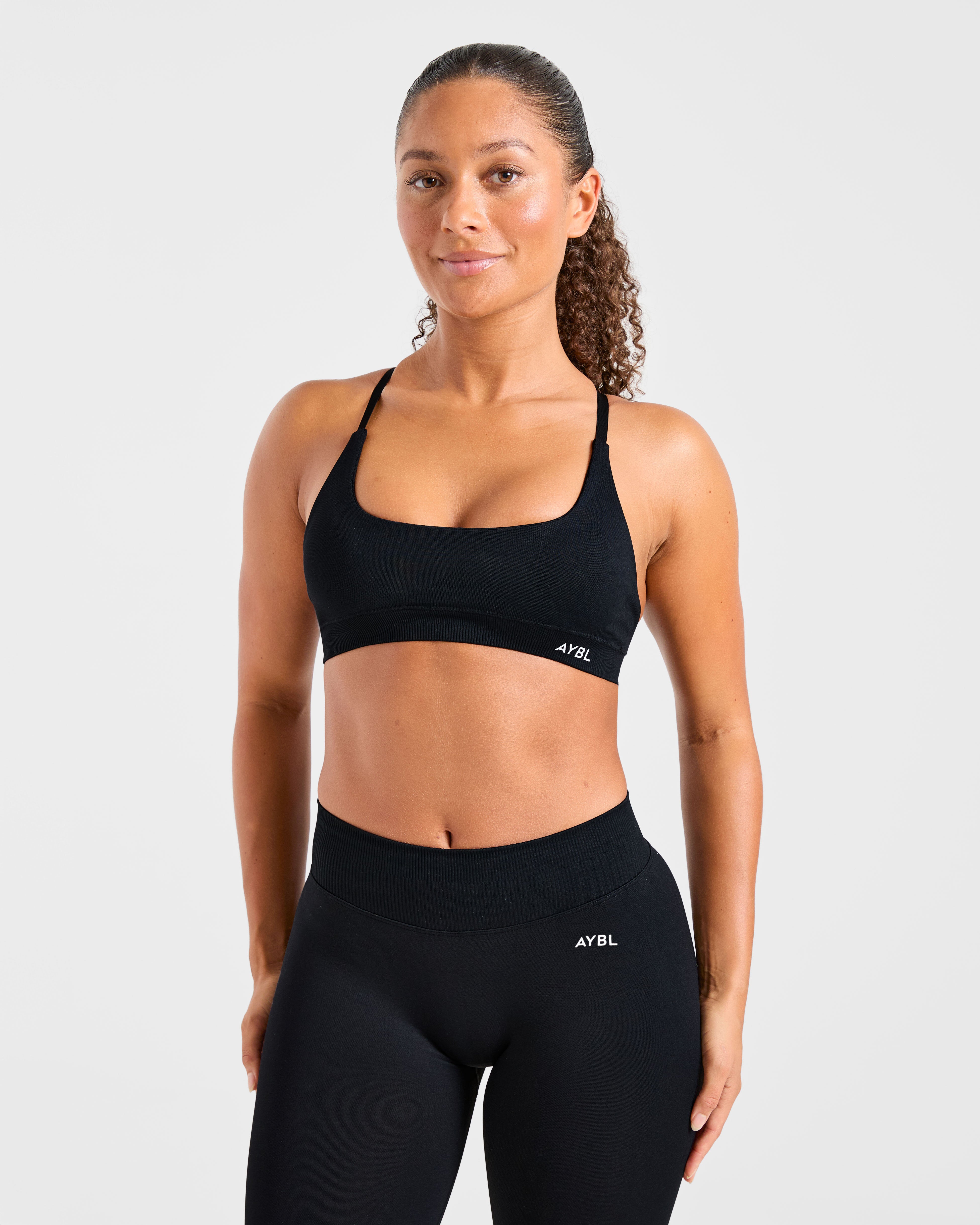Enhance Seamless Sports Bra - Schwarz