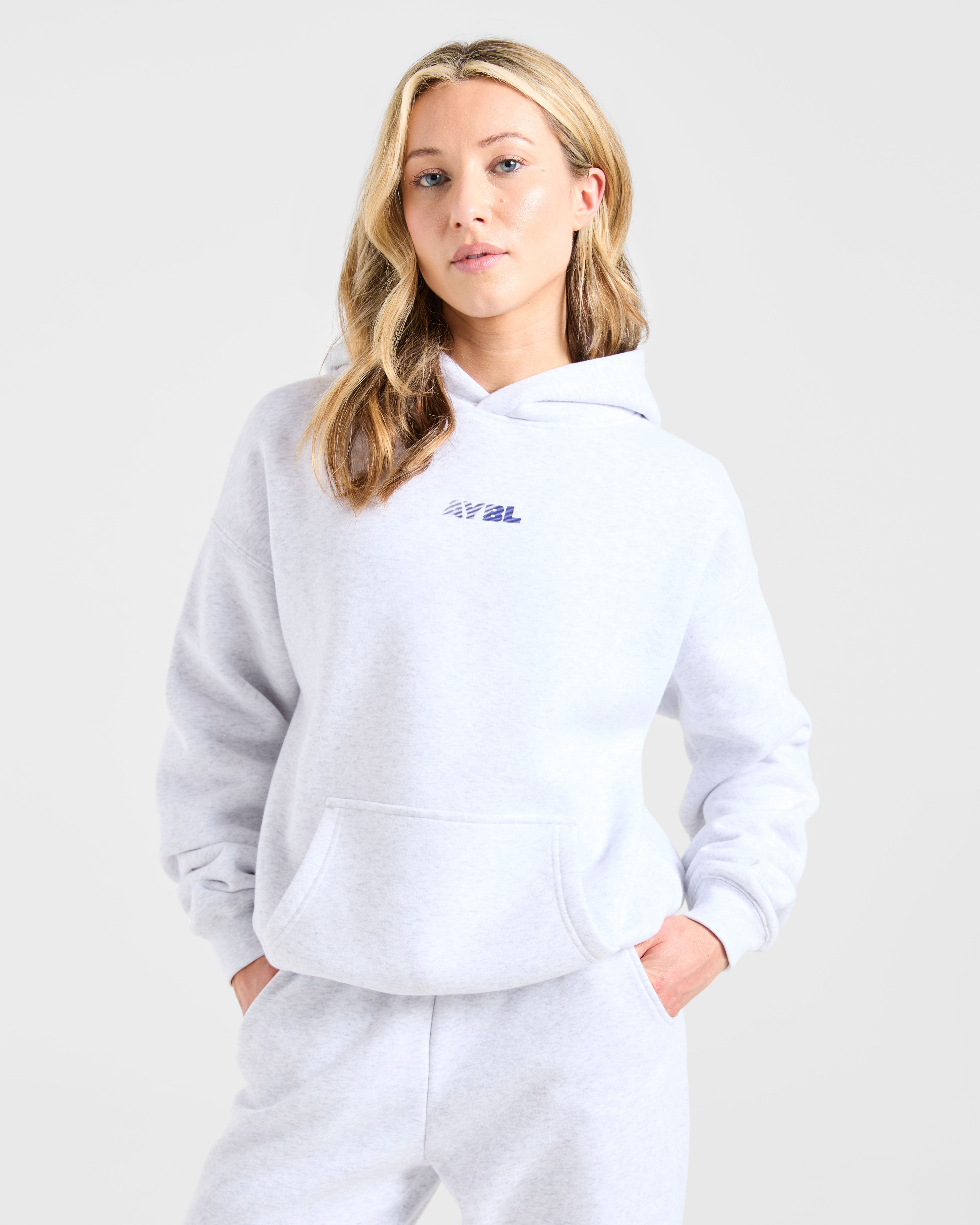Athletics Dept Oversized Hoodie - Grau Marl