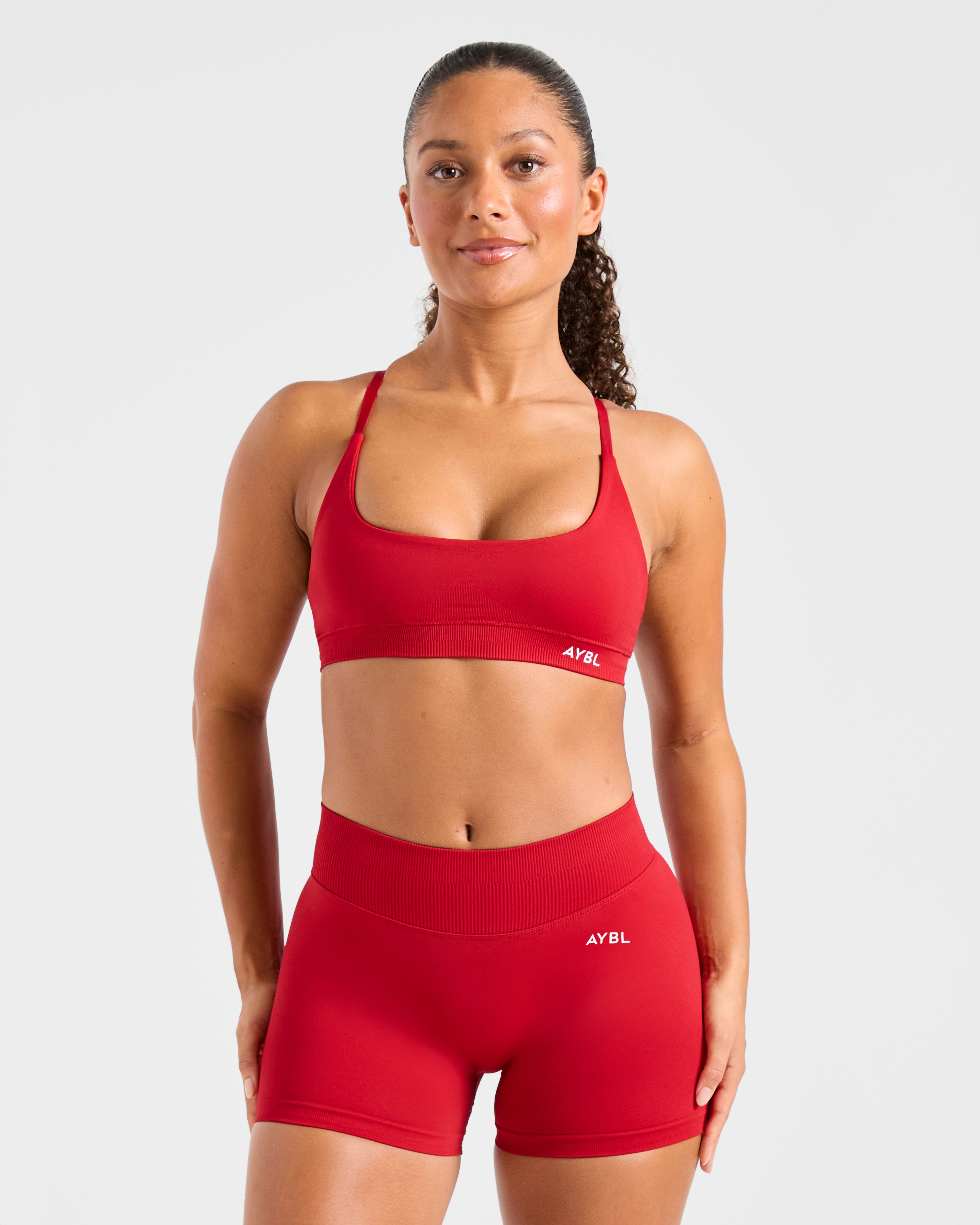 Enhance Seamless Sports Bra - Rot