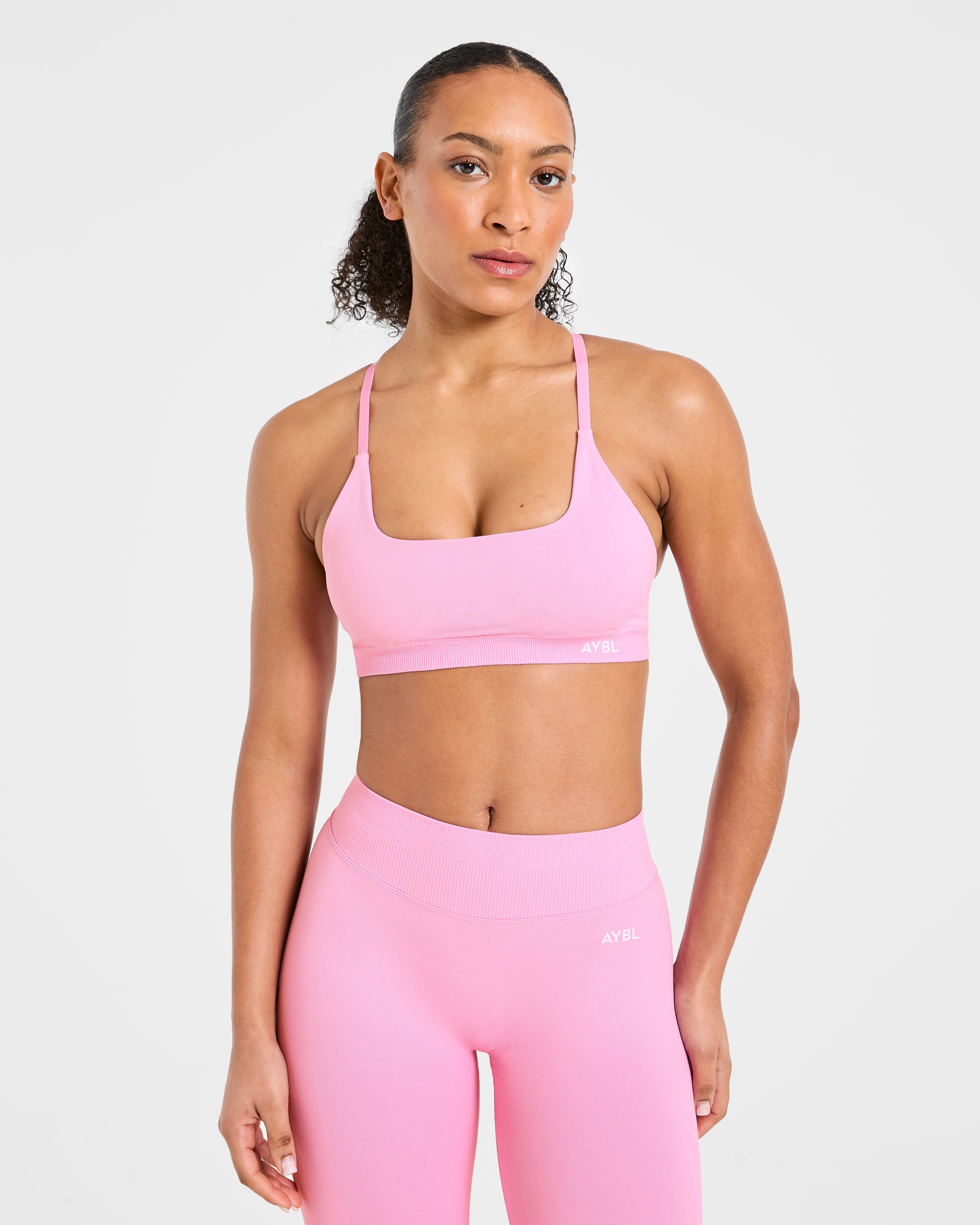 Enhance Seamless Sports Bra - Sugar Rosa