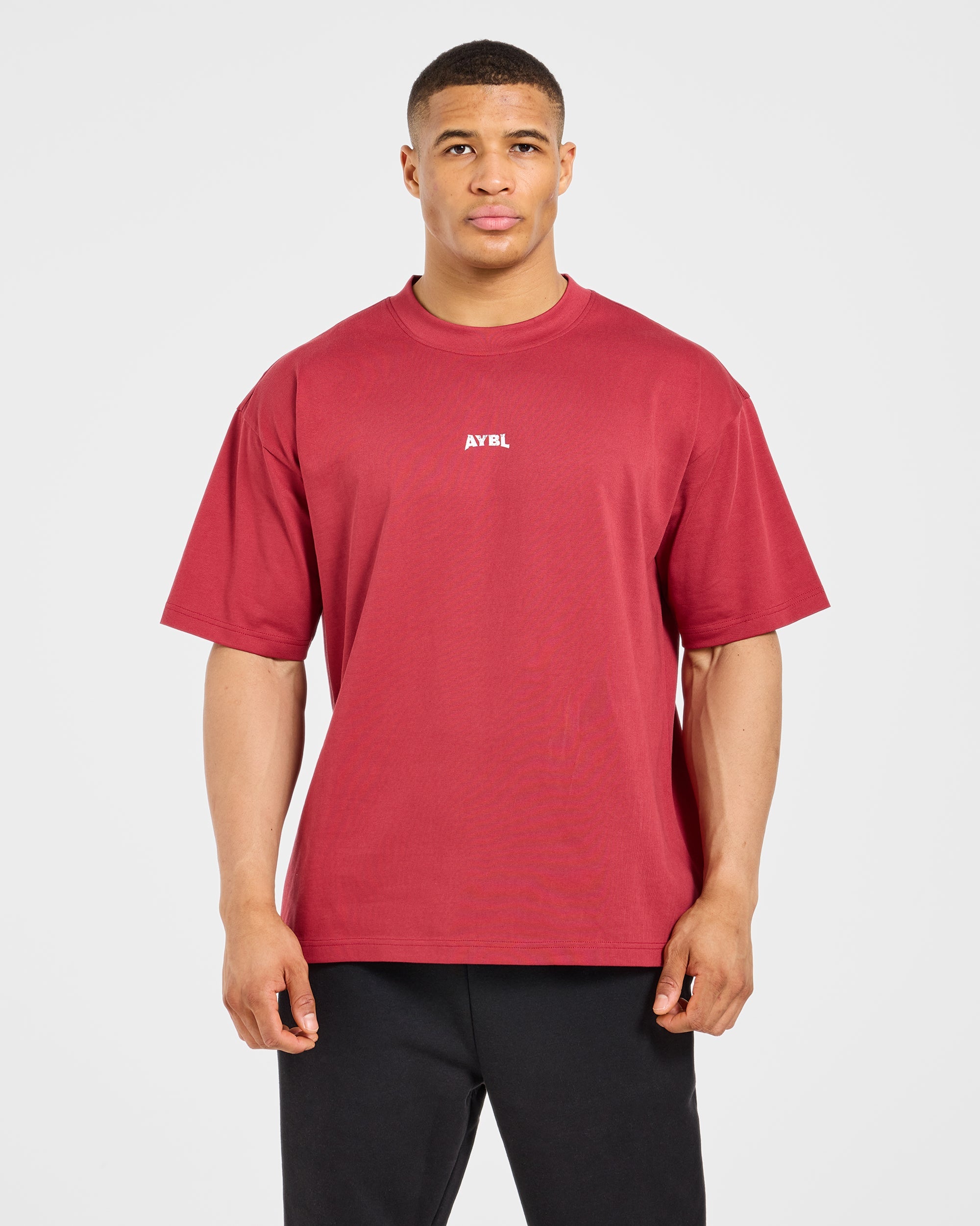 Wesley Vissers X Beyond Limits Oversized T Shirt - Rot
