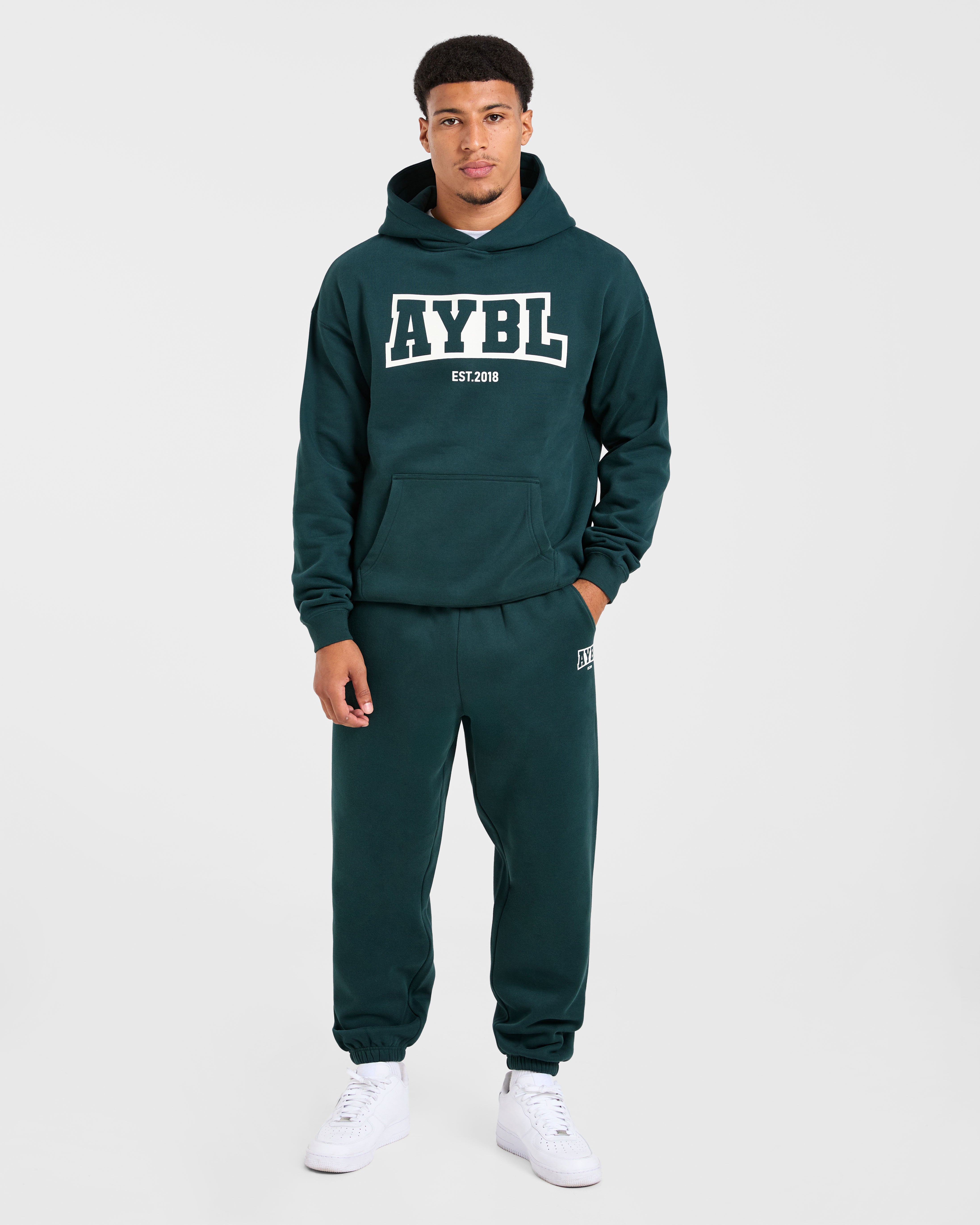 Academy Oversized Joggers - Pine Grün