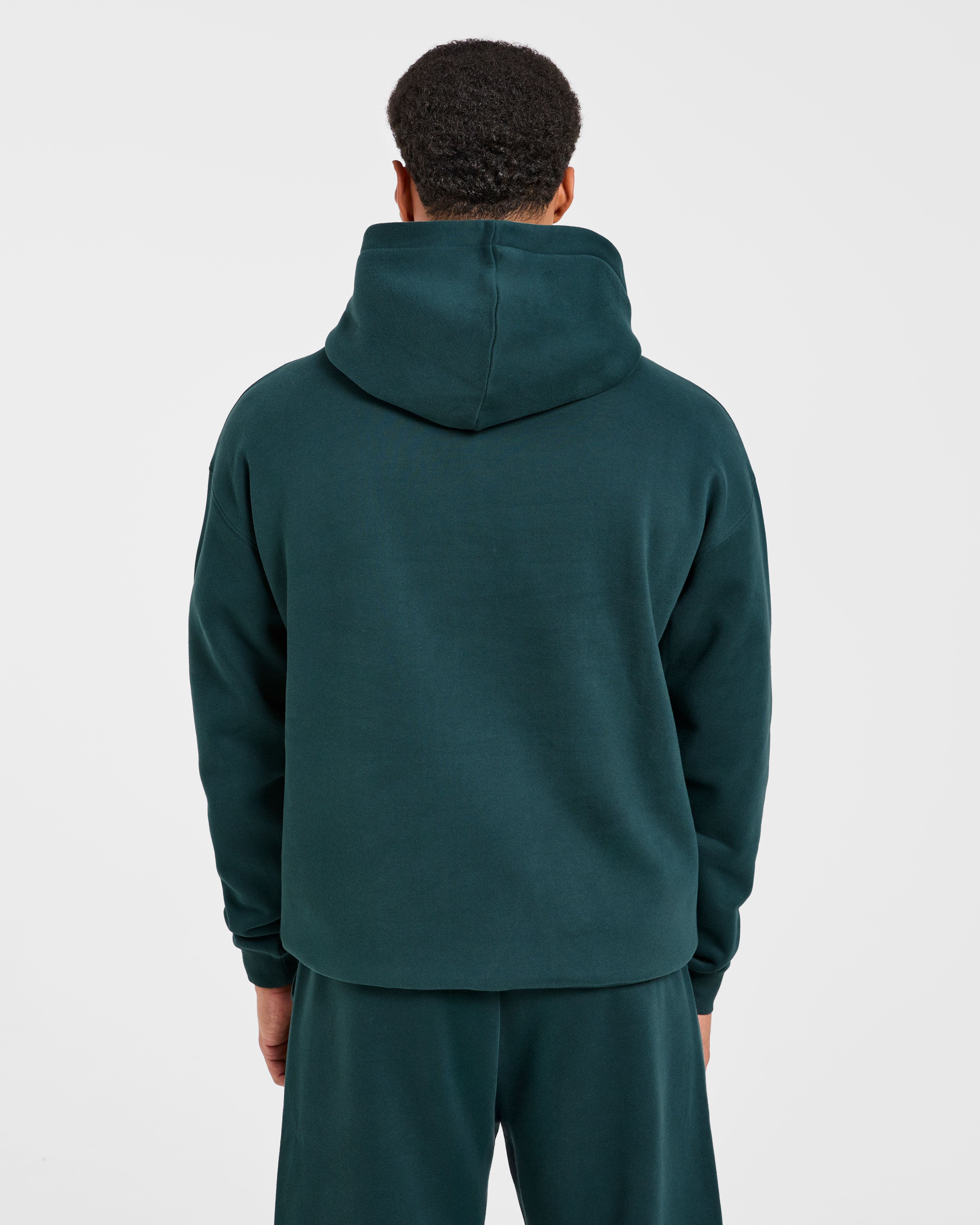 Academy Oversized Hoodie - Pine Grün