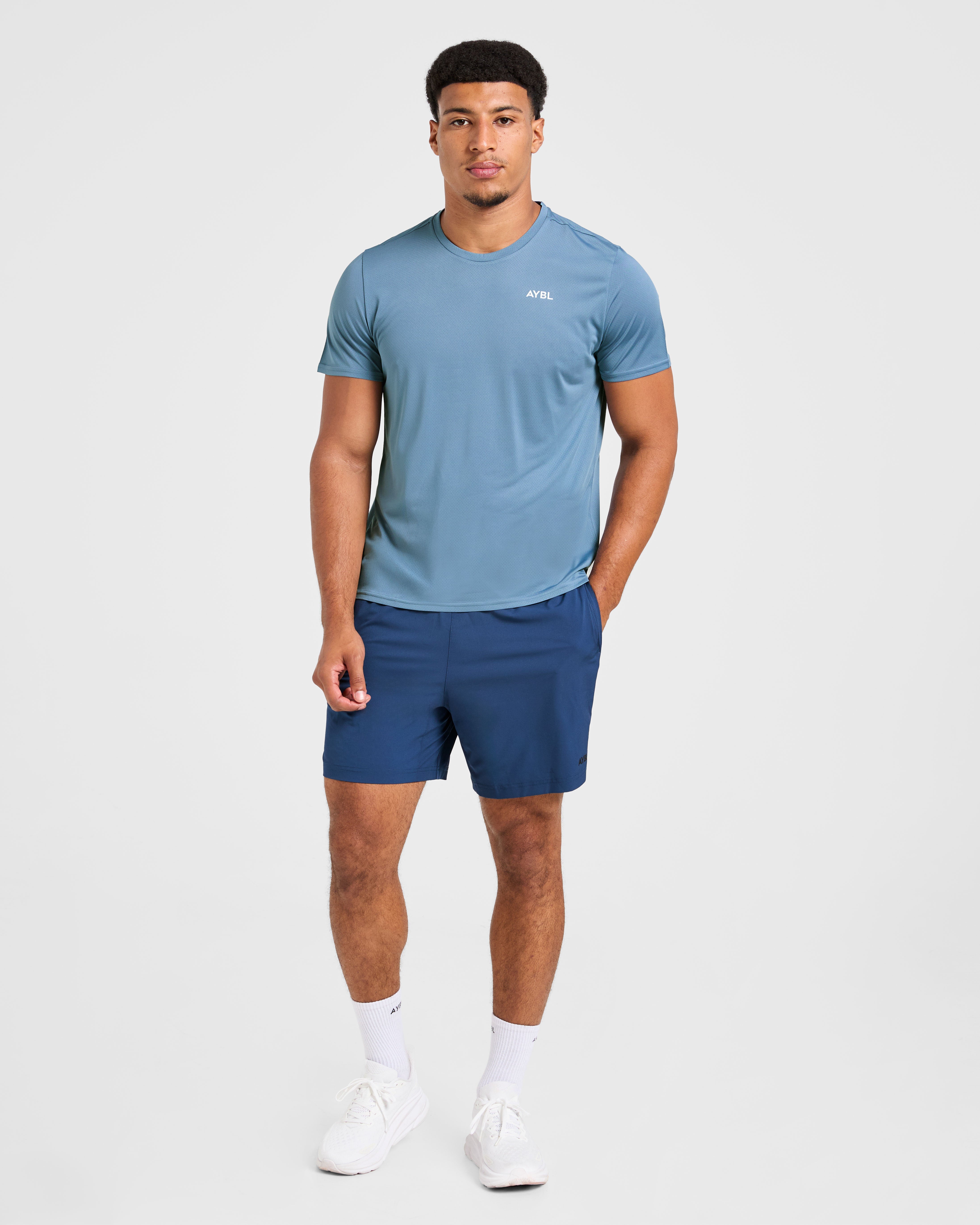 Origin T Shirt - Slate Blau