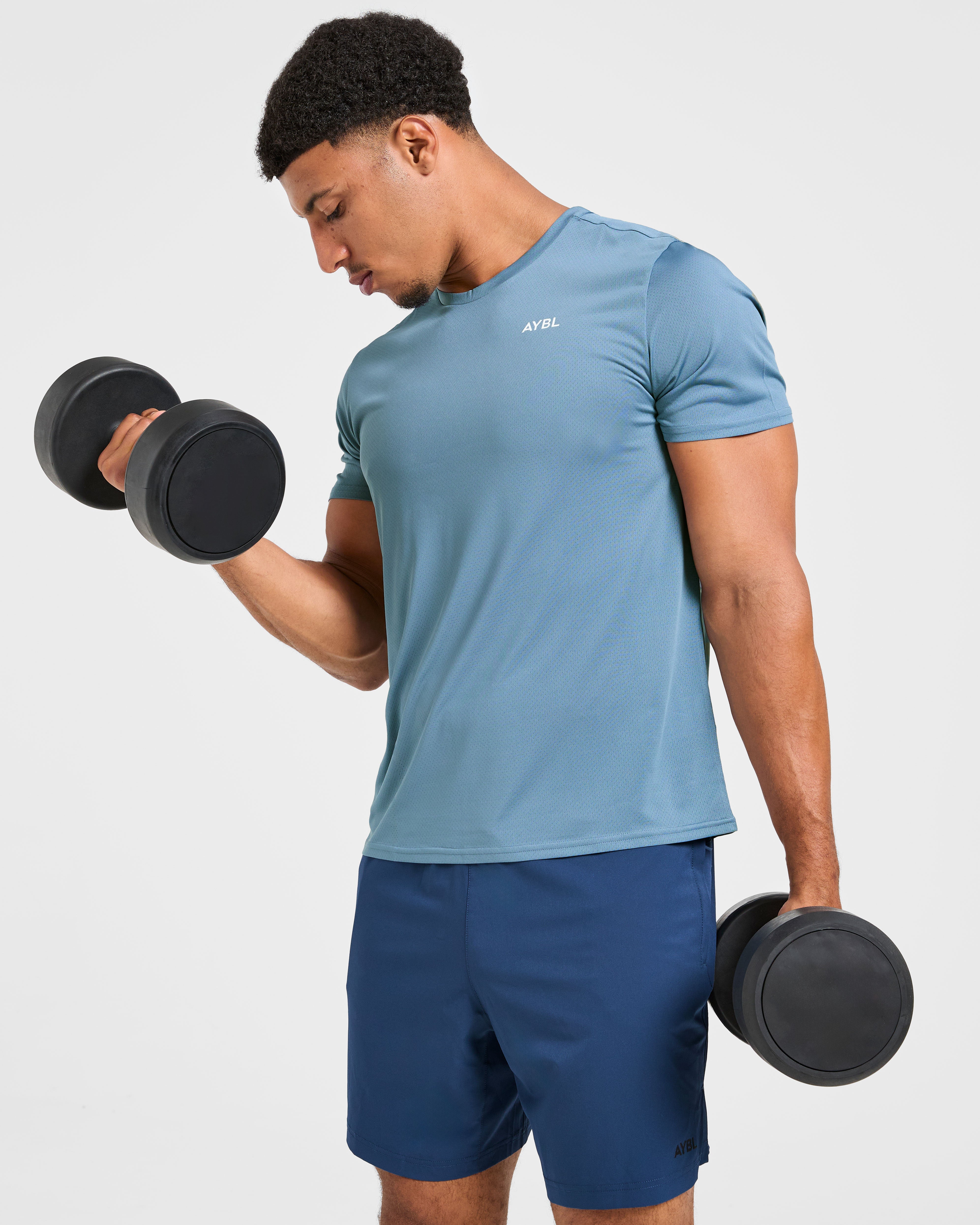 Origin T Shirt - Slate Blau