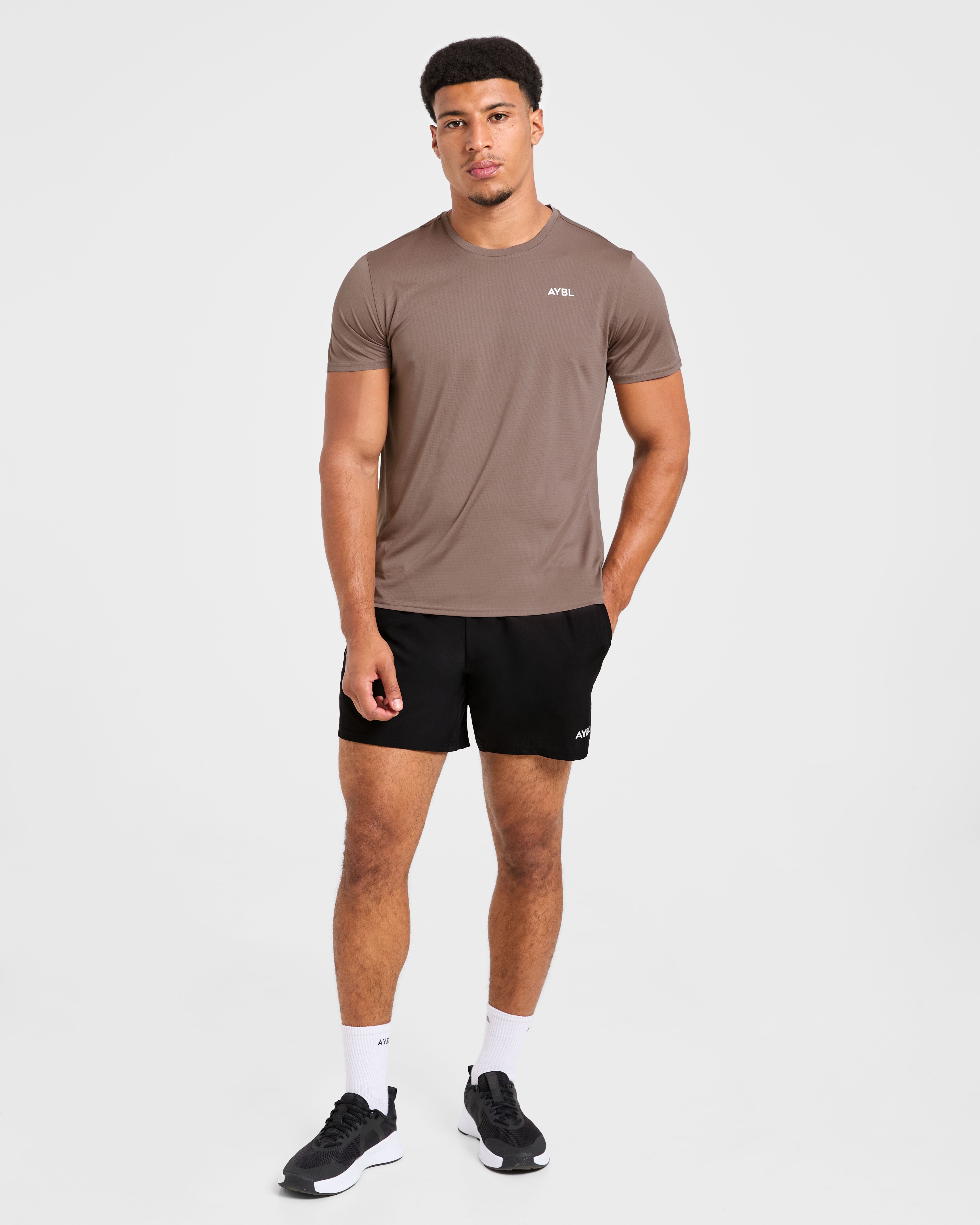 Origin T Shirt - Mocha Braun