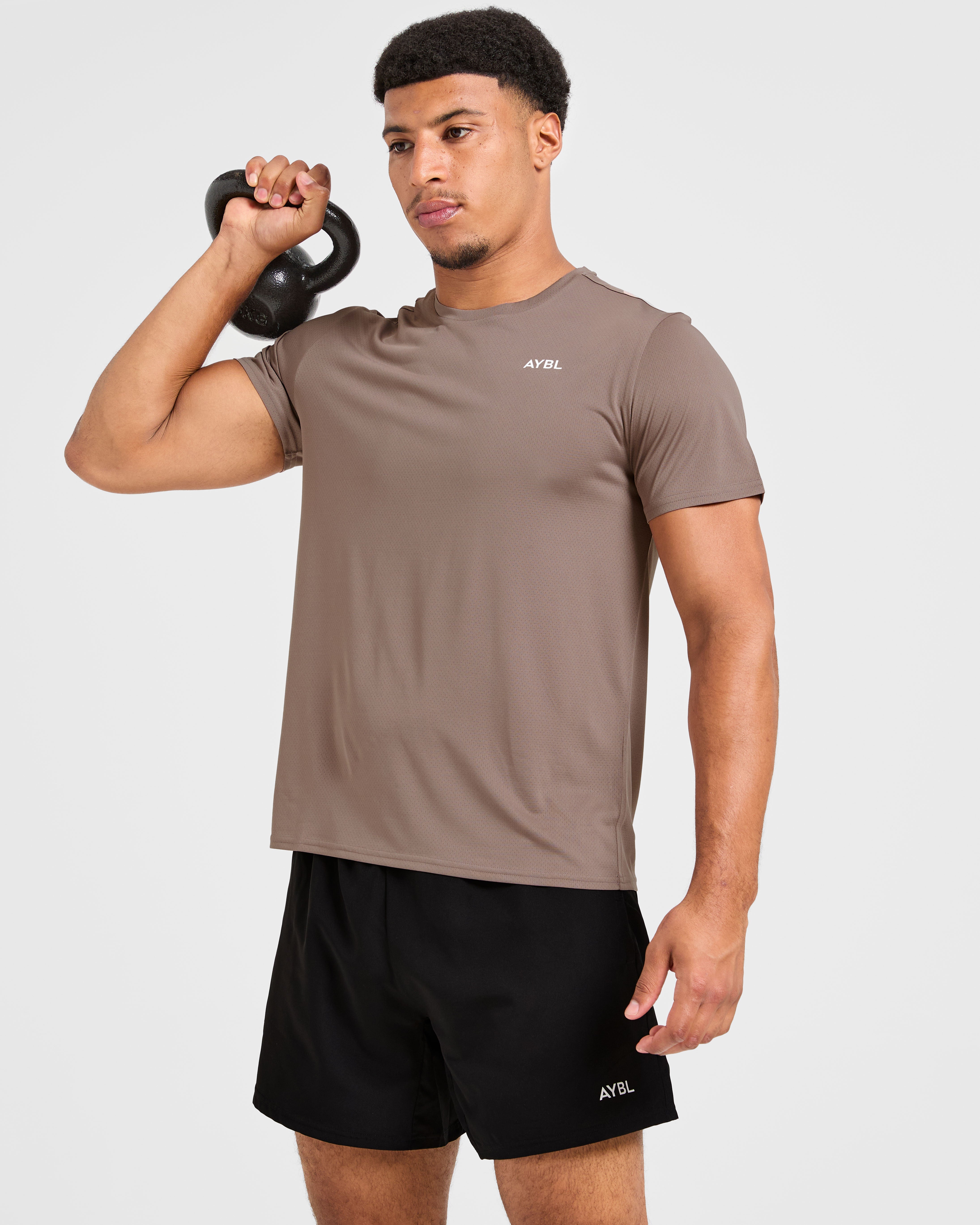 Origin T Shirt - Mocha Braun