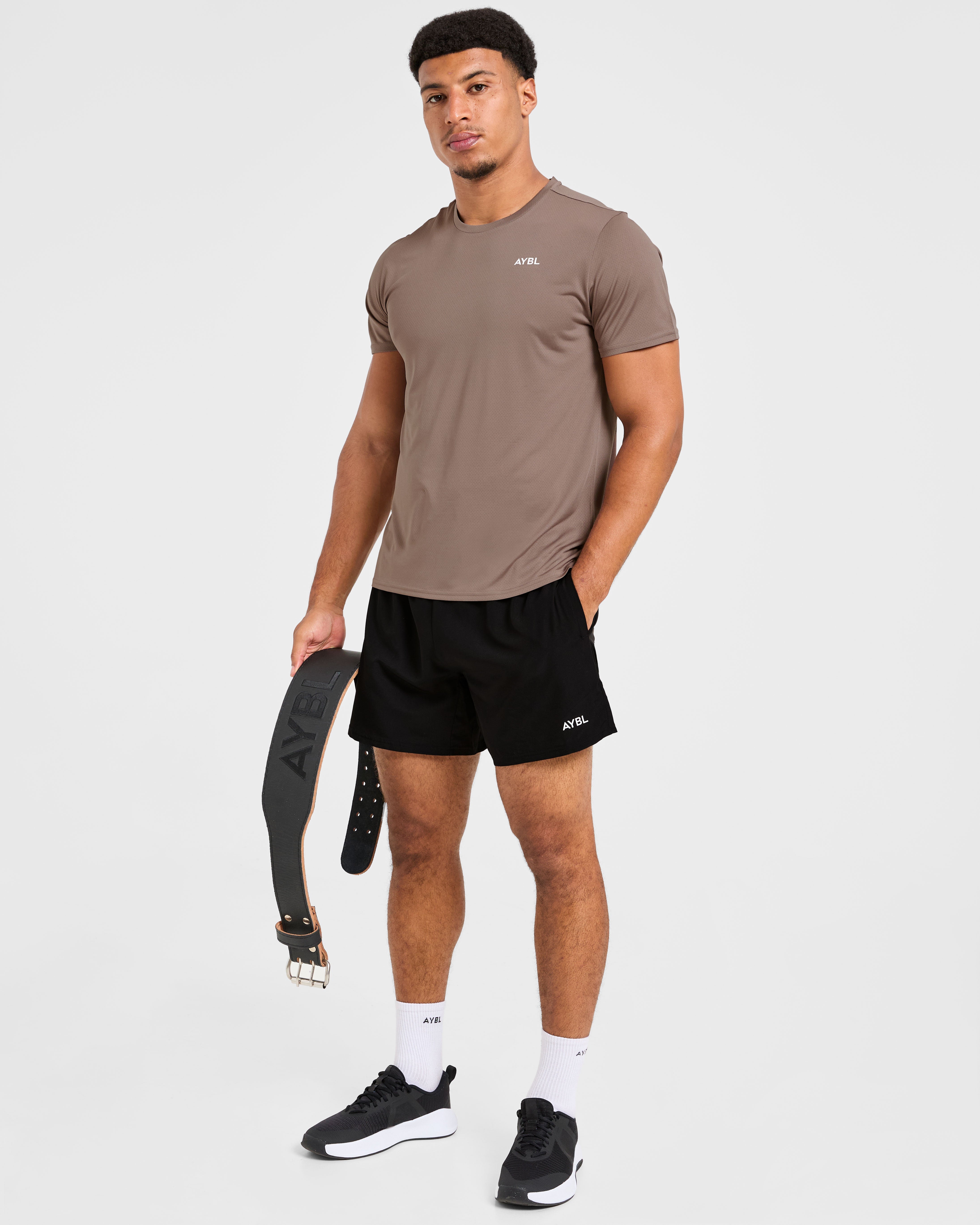 Origin T Shirt - Mocha Braun