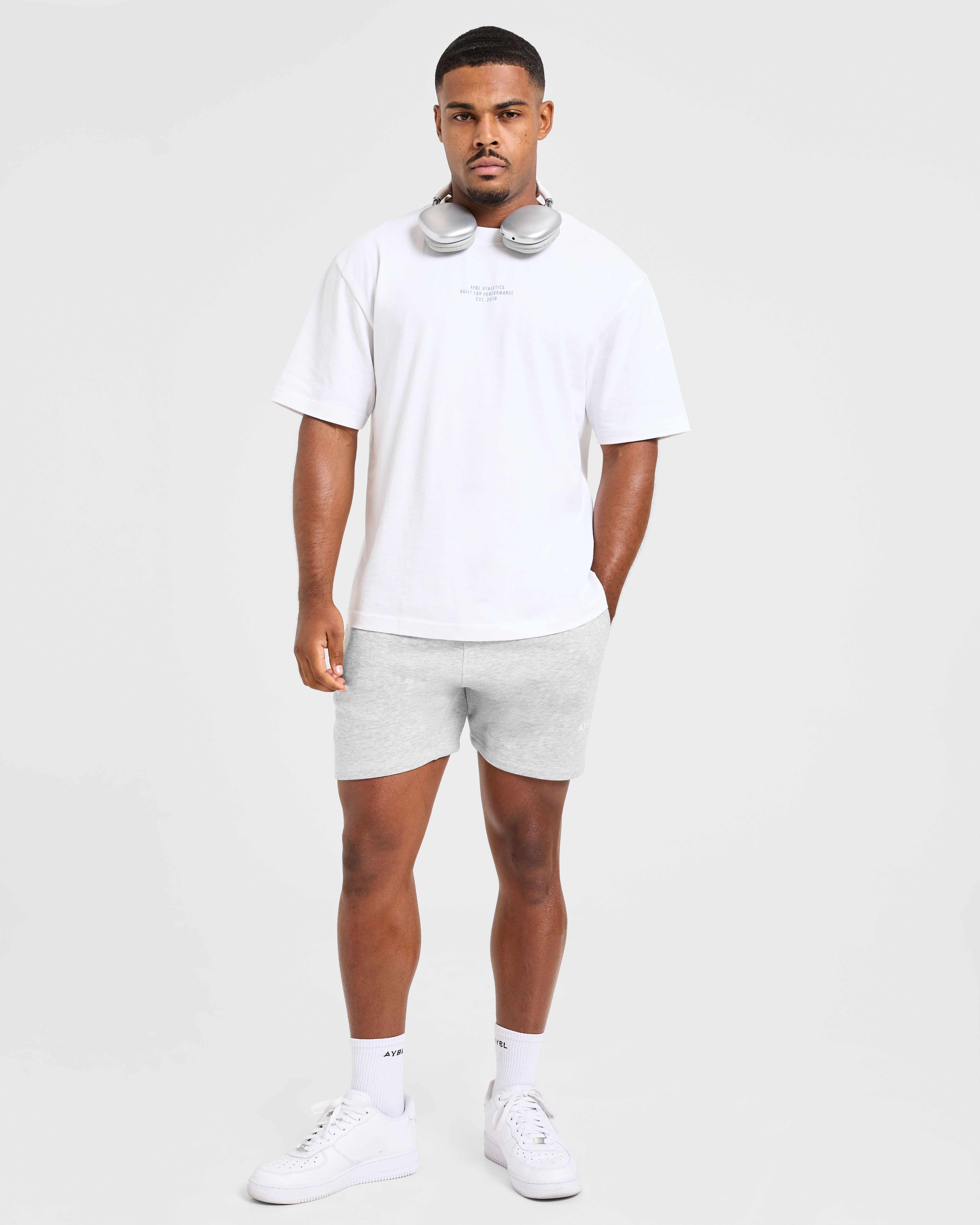 Essential Lightweight 5" Shorts - Grau Marl