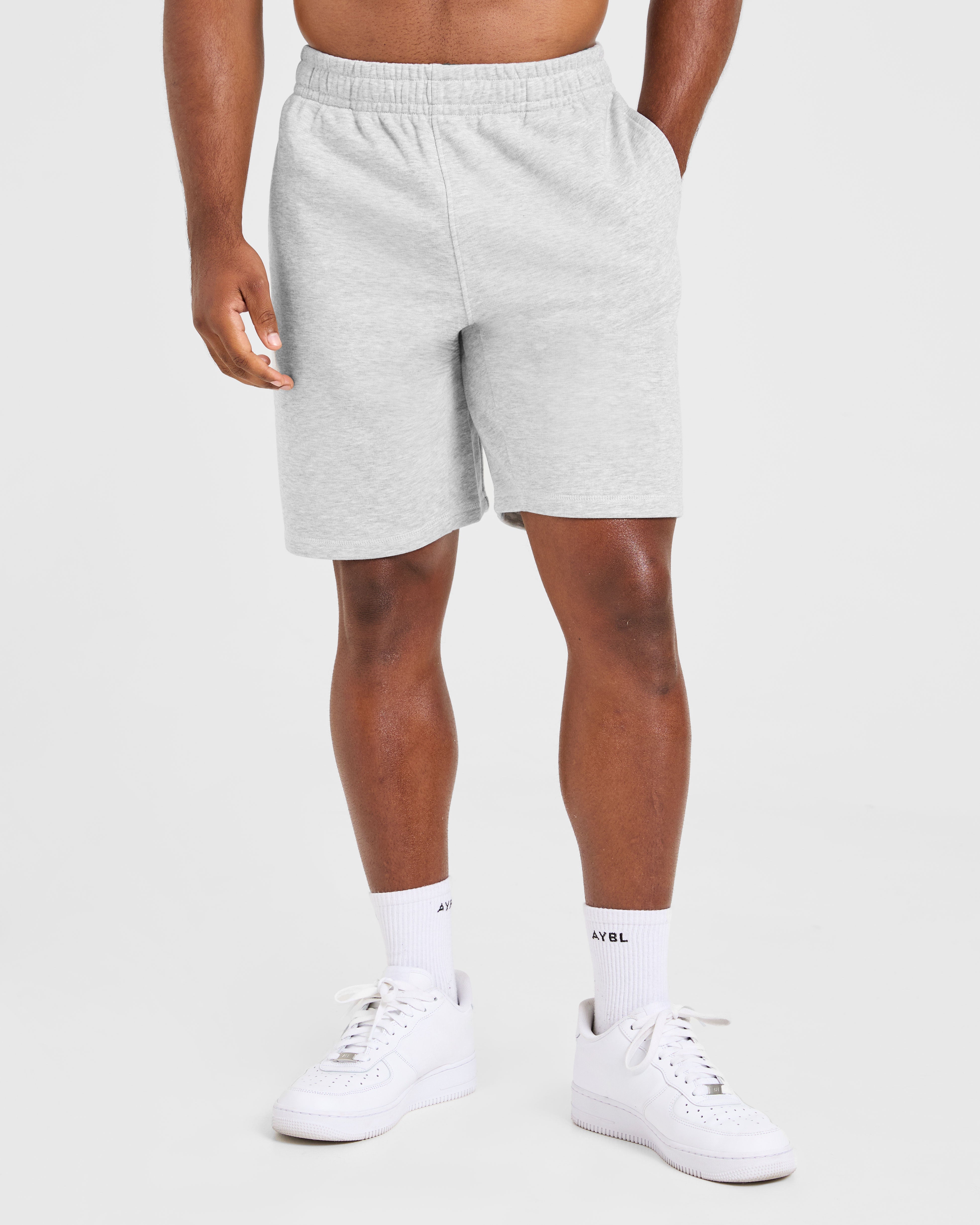 Essential Lightweight 7" Shorts - Grau Marl