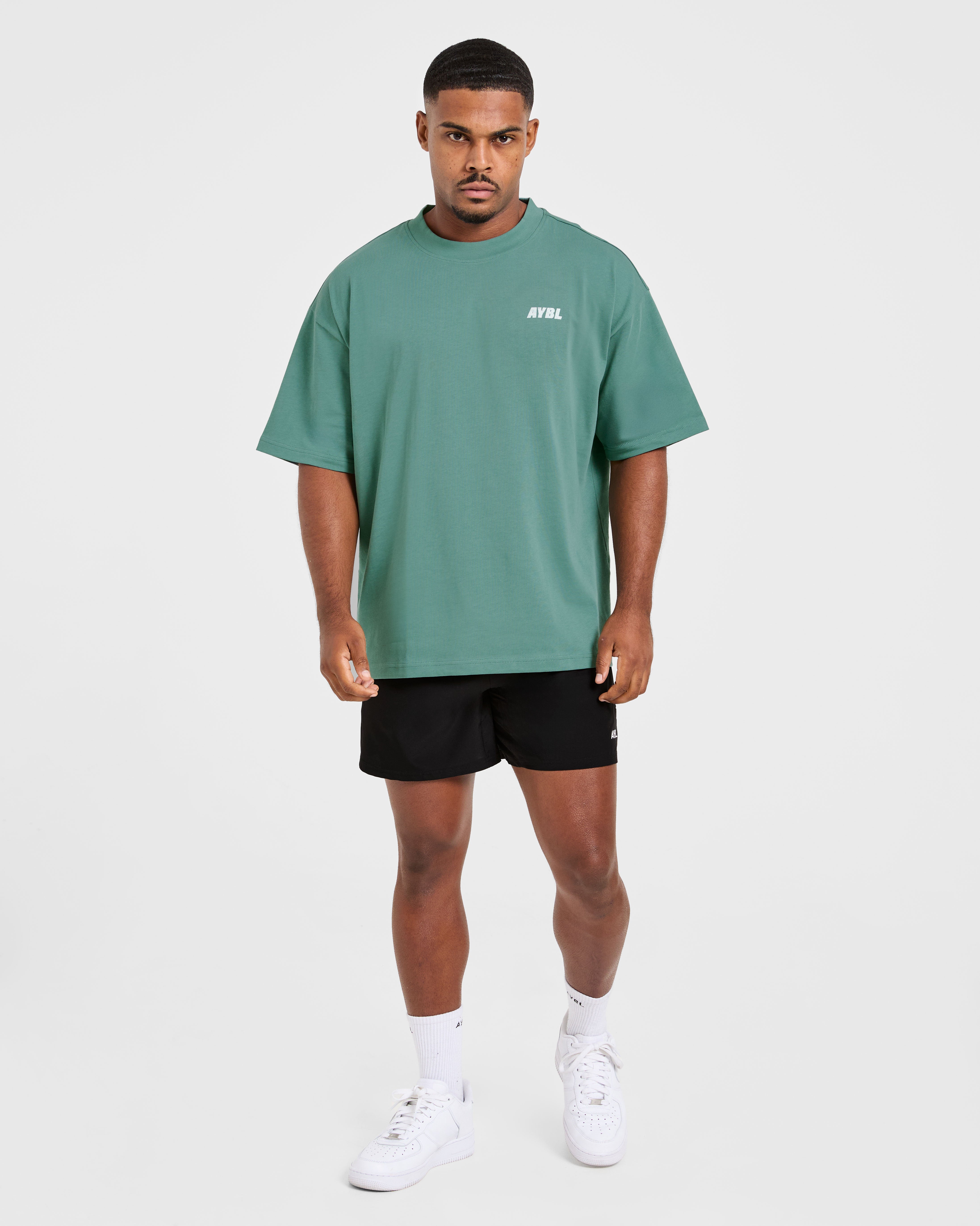 Sportswear Essentials Oversized T Shirt - Ocean Grün