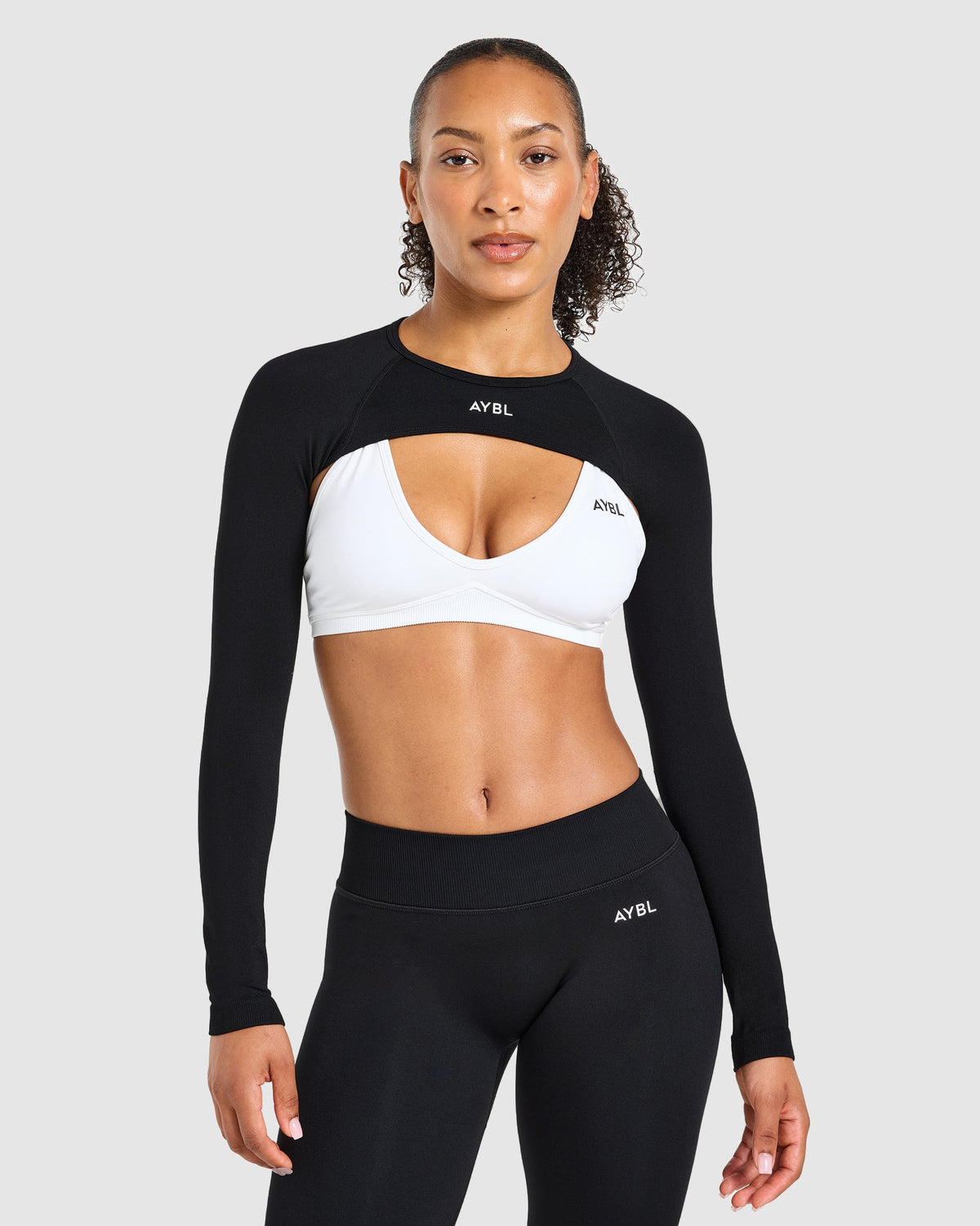Adapt Seamless Shrug - Schwarz