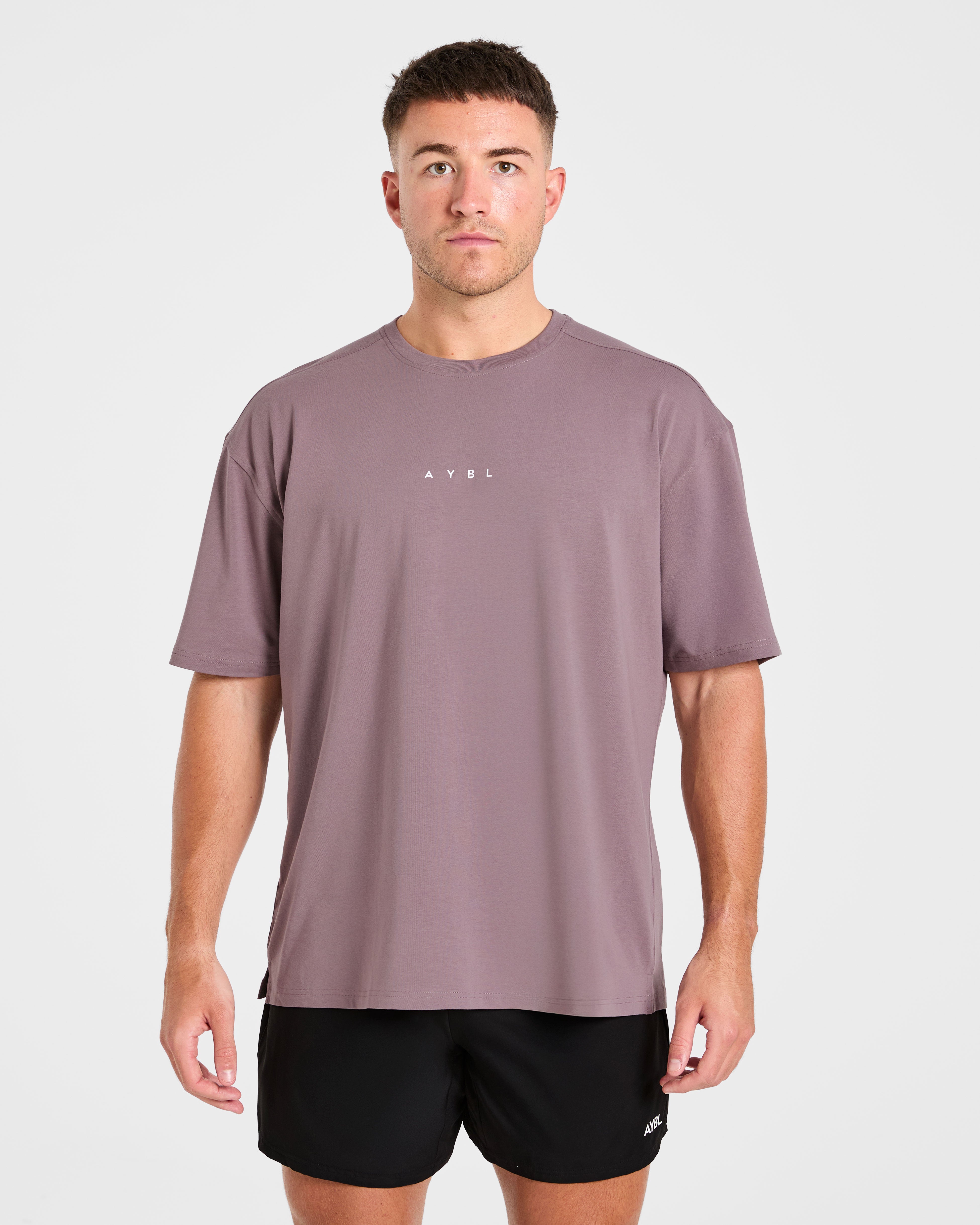Force Oversized T Shirt - Heavy Lila