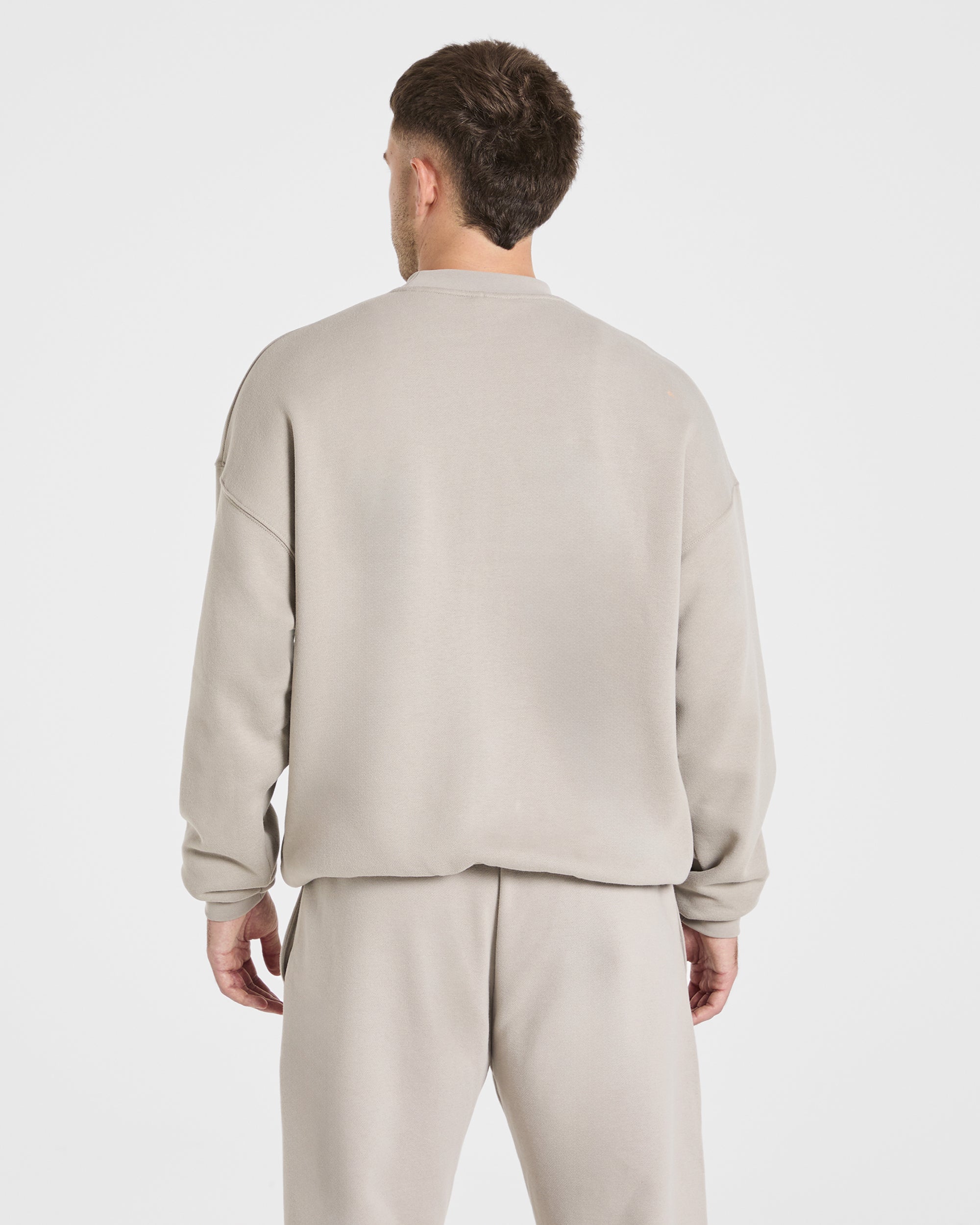 Essential Oversized Sweater - Stone