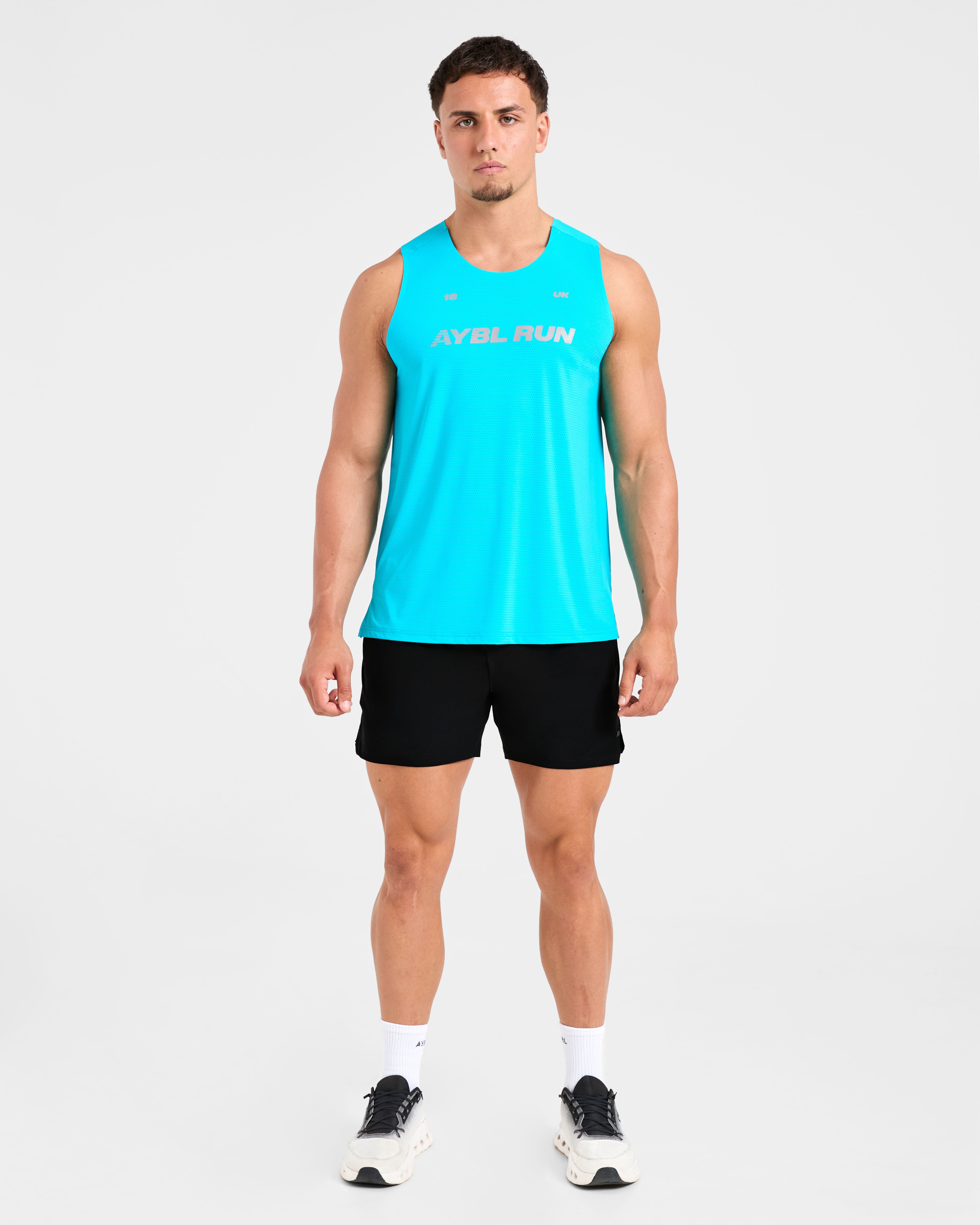 Run Loose Tank - Blaze Blau