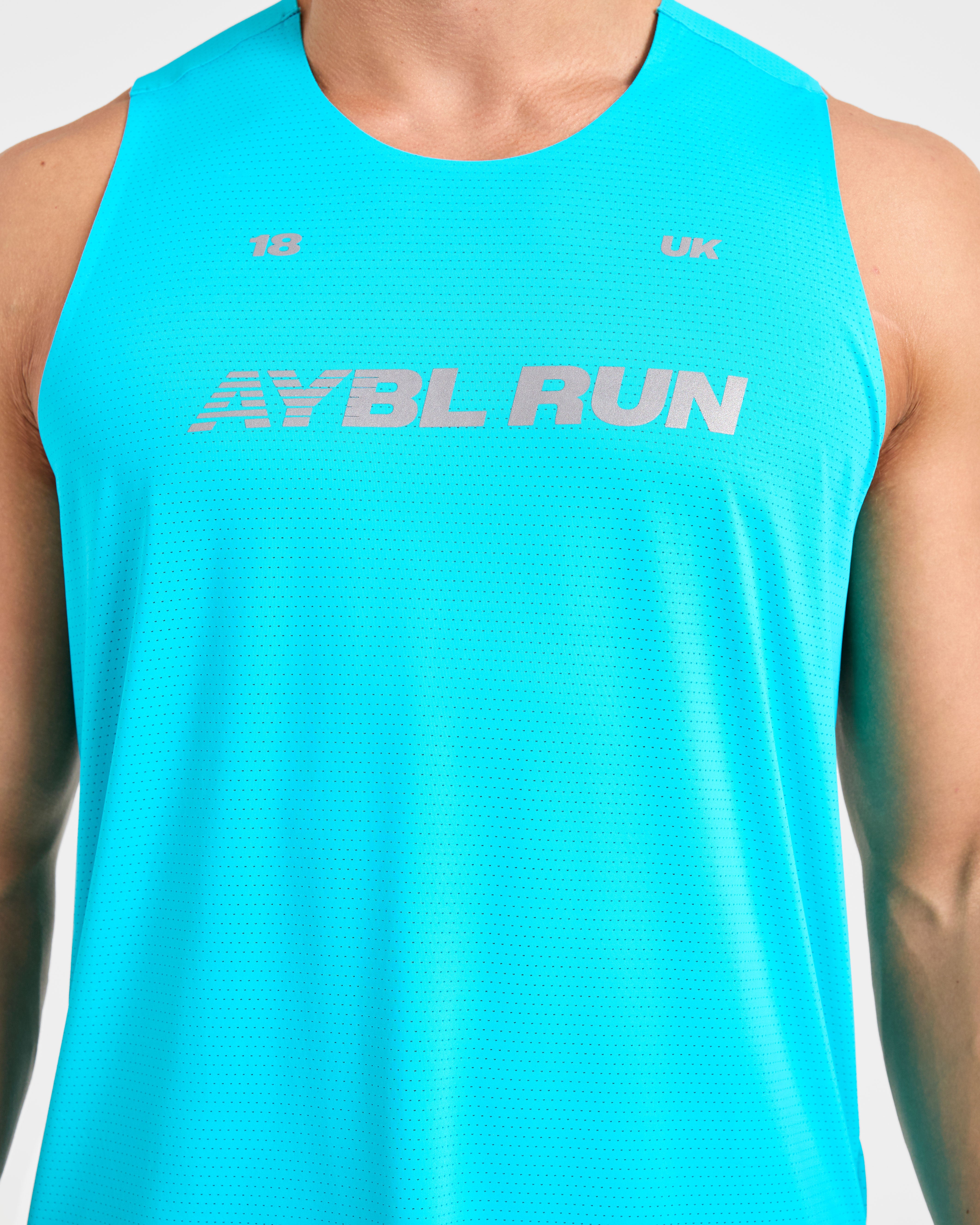 Run Loose Tank - Blaze Blau
