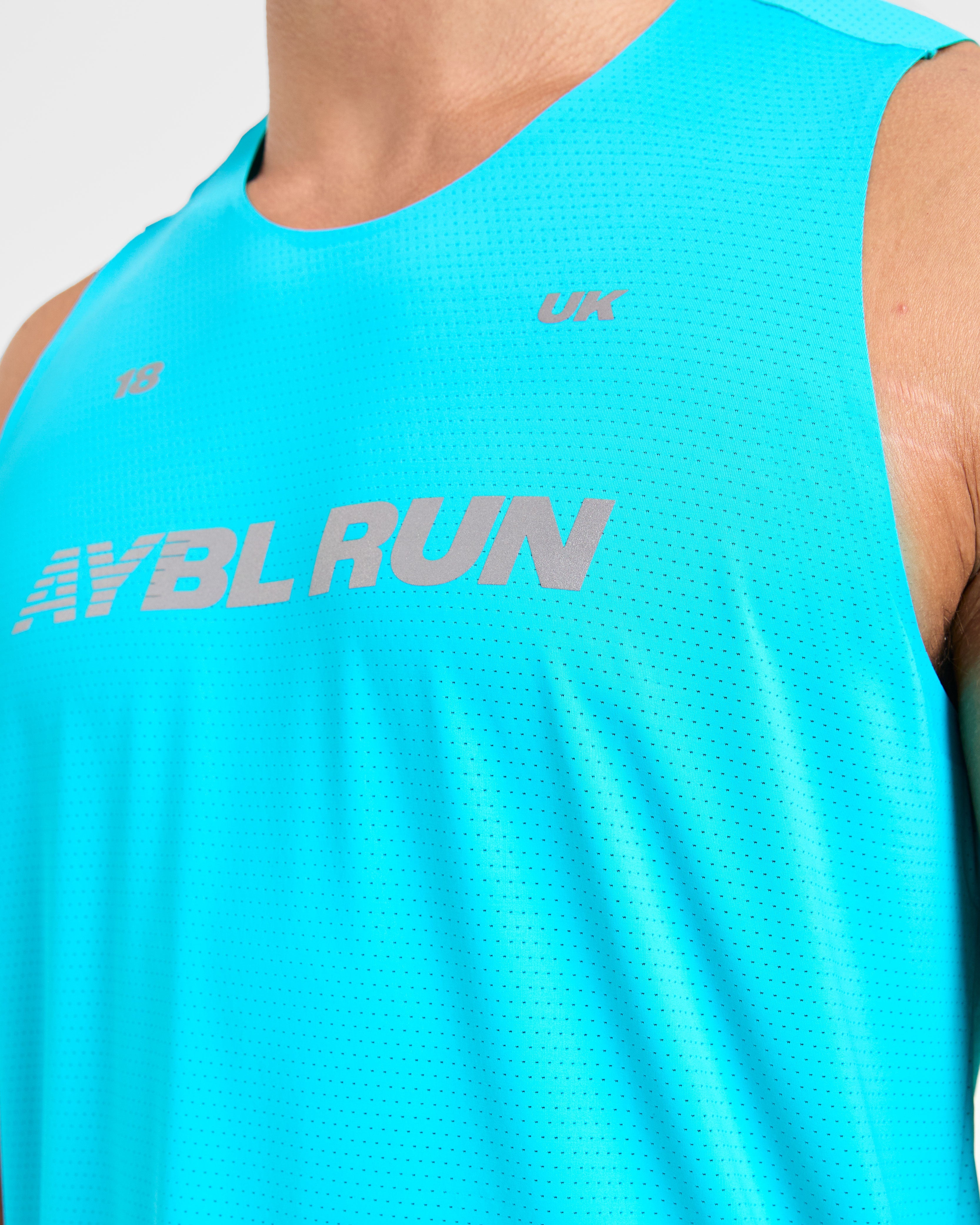 Run Loose Tank - Blaze Blau