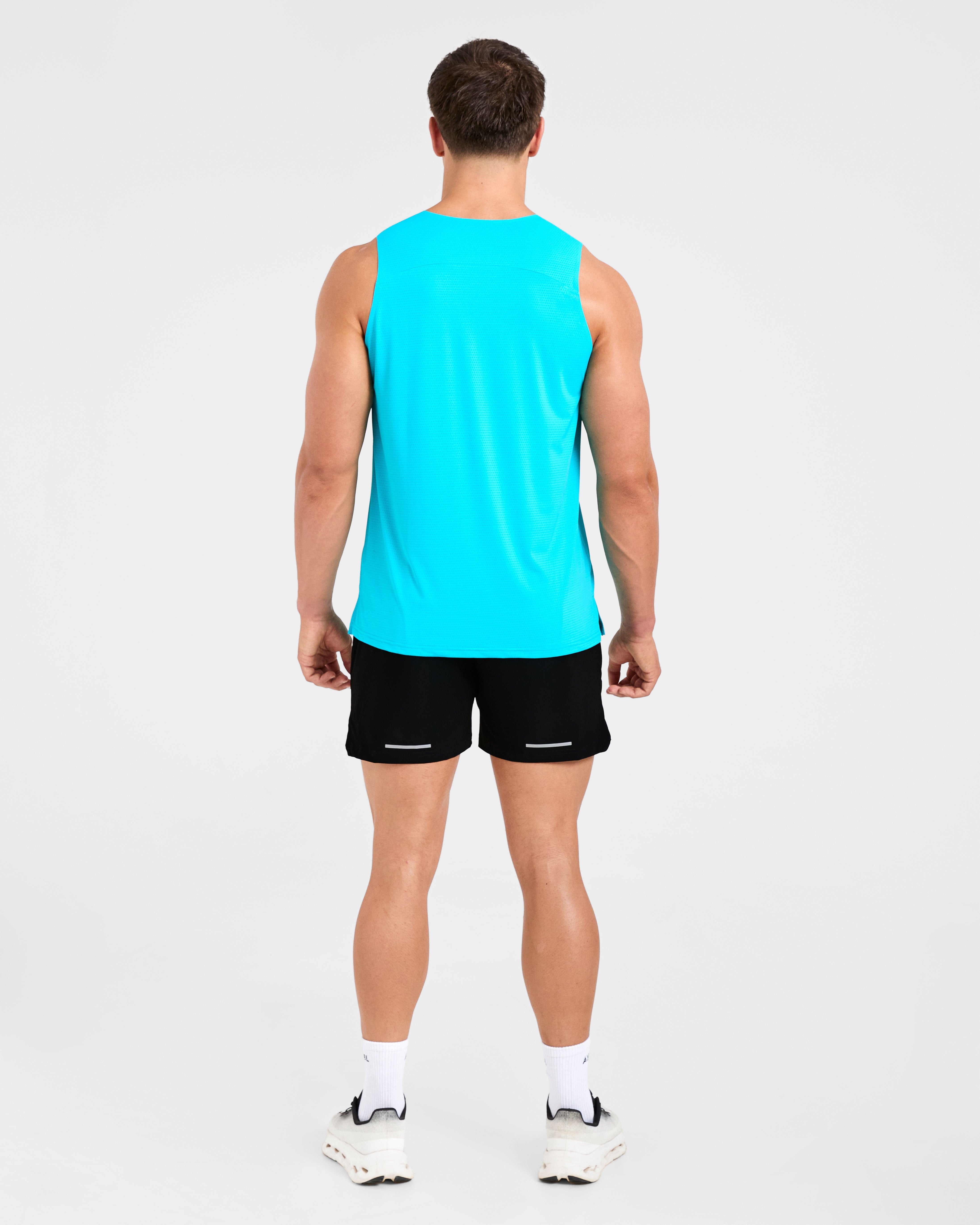 Run Loose Tank - Blaze Blau
