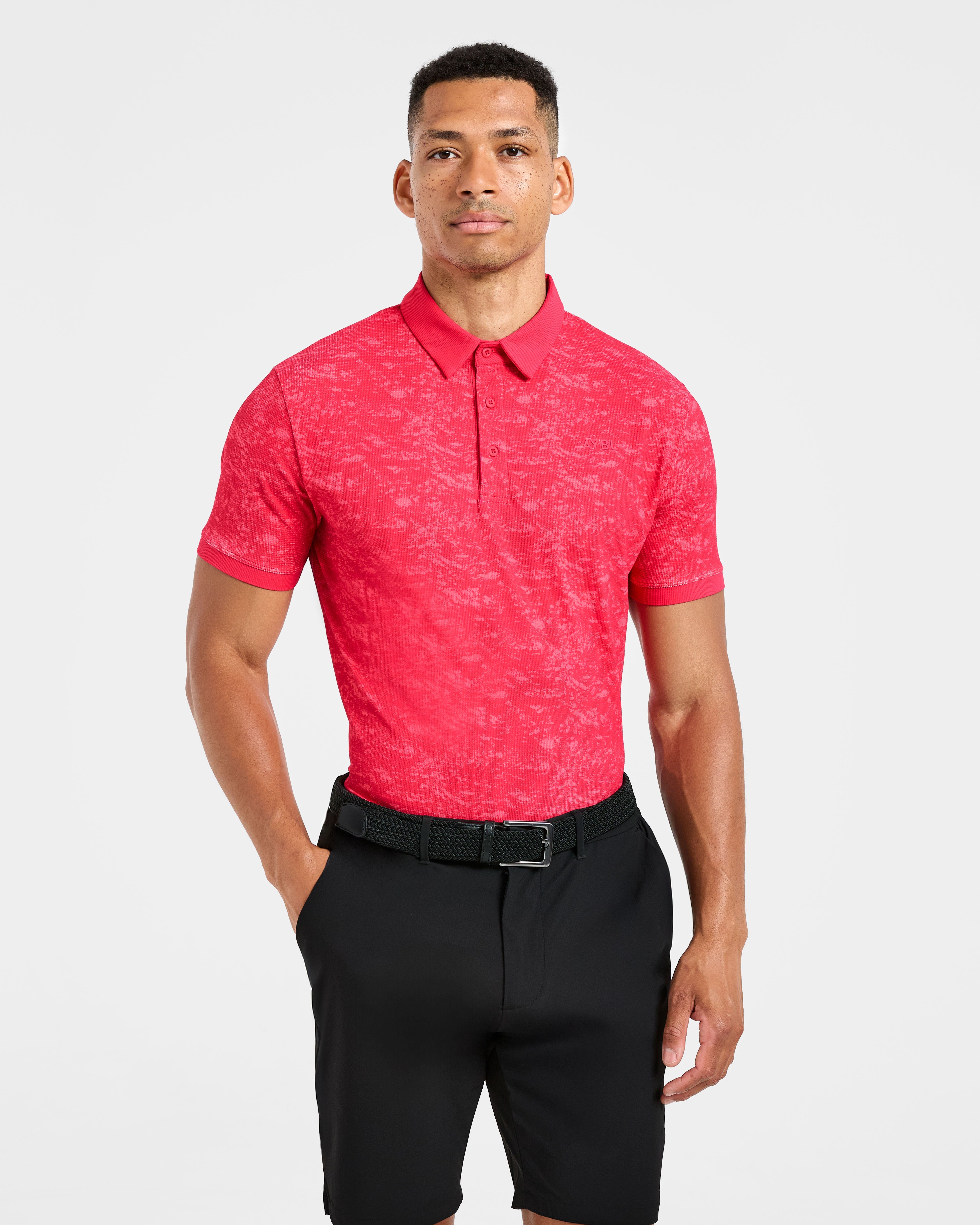 Precision Texture Polo - Summer Rot