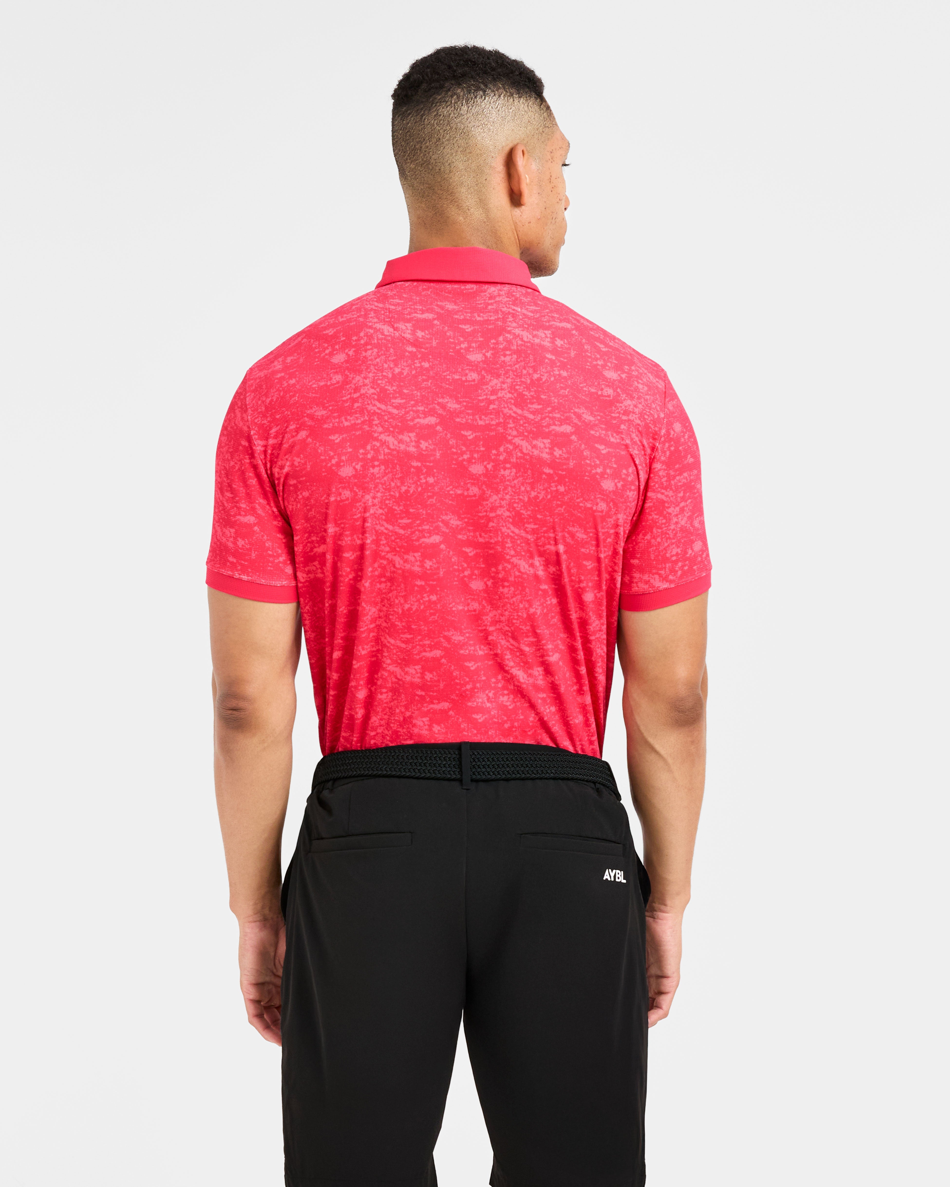 Precision Texture Polo - Summer Rot