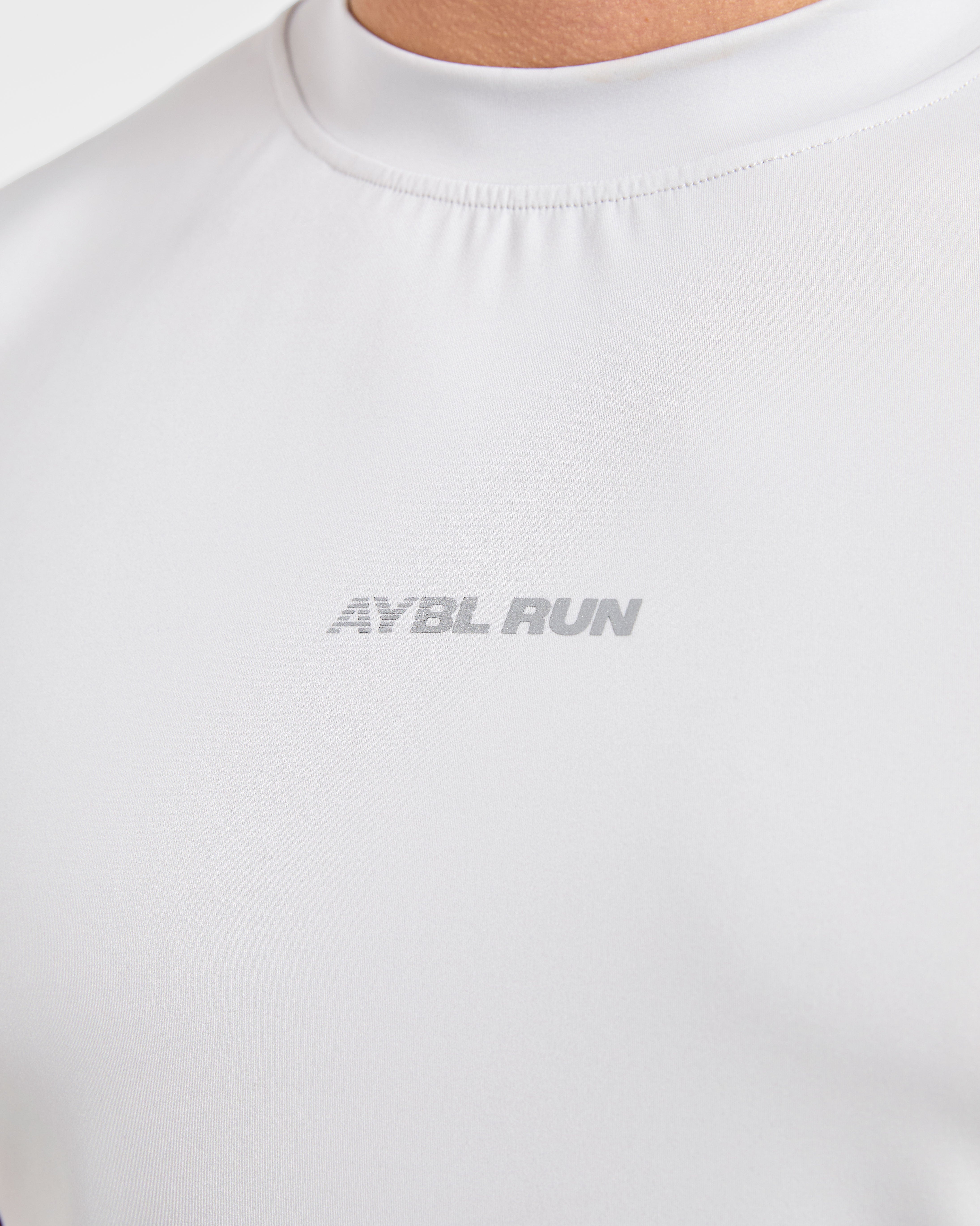 Run Slim Tank - Ice Grau