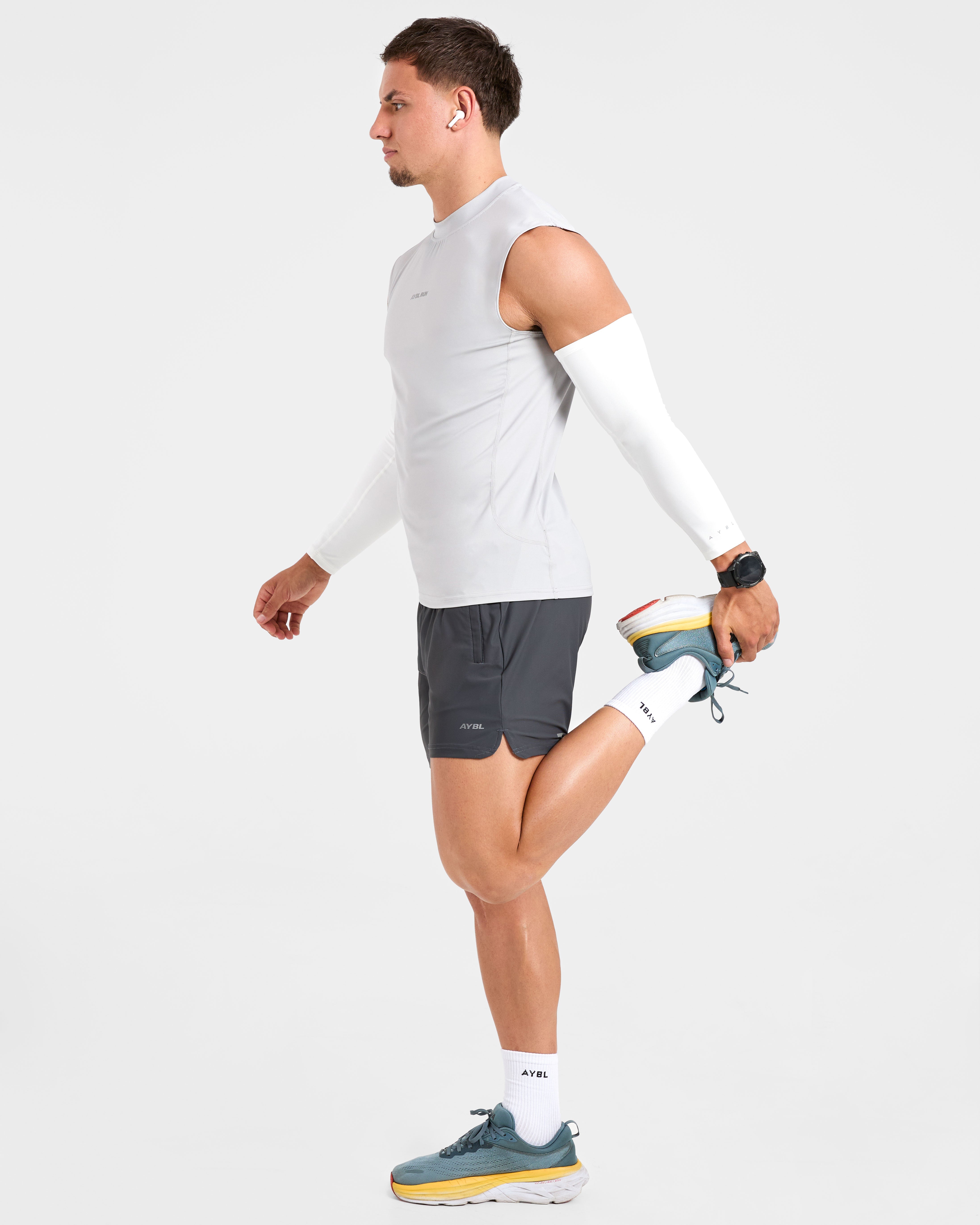 Base Layer Arm Sleeves - Weiß
