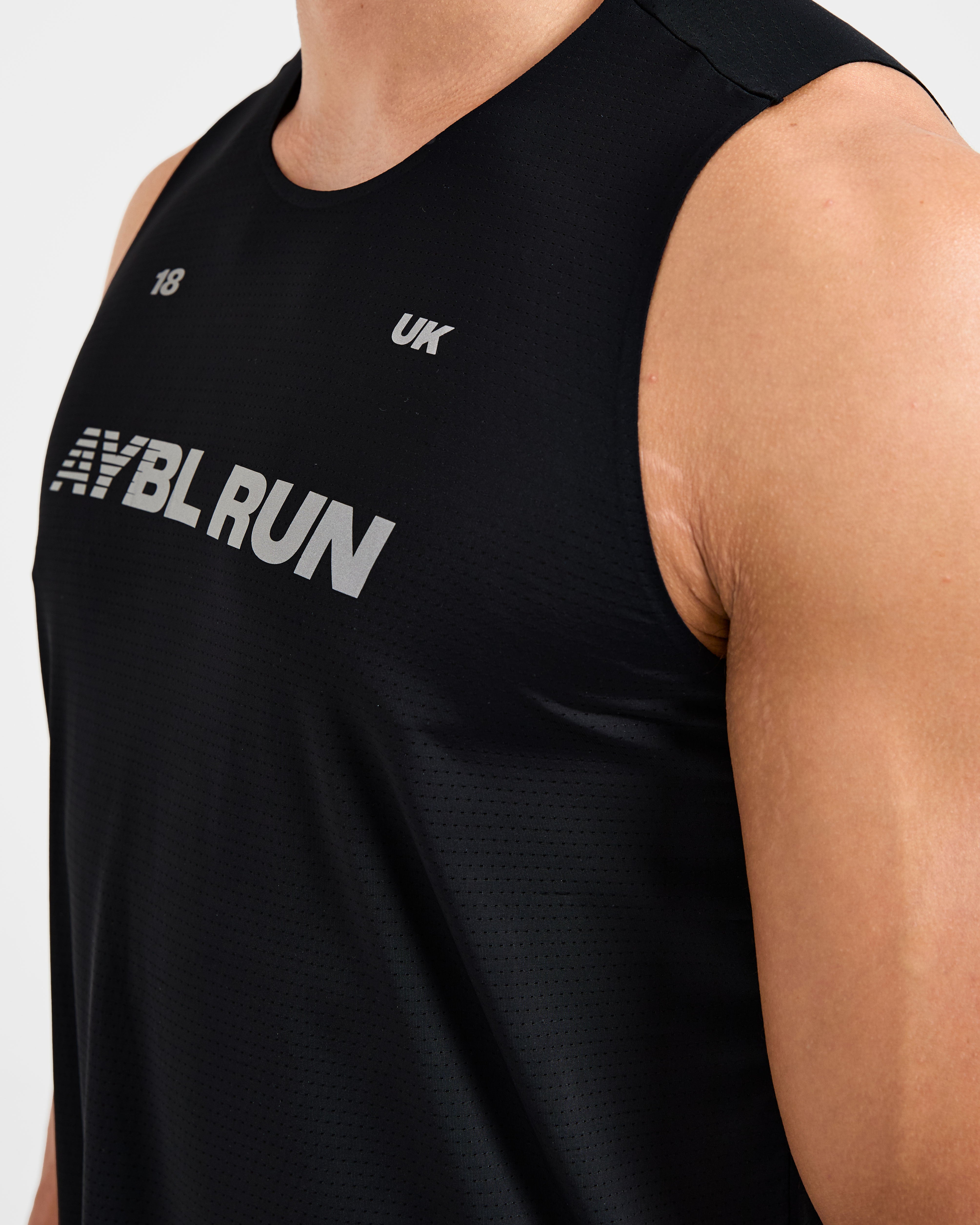Run Loose Tank - Schwarz
