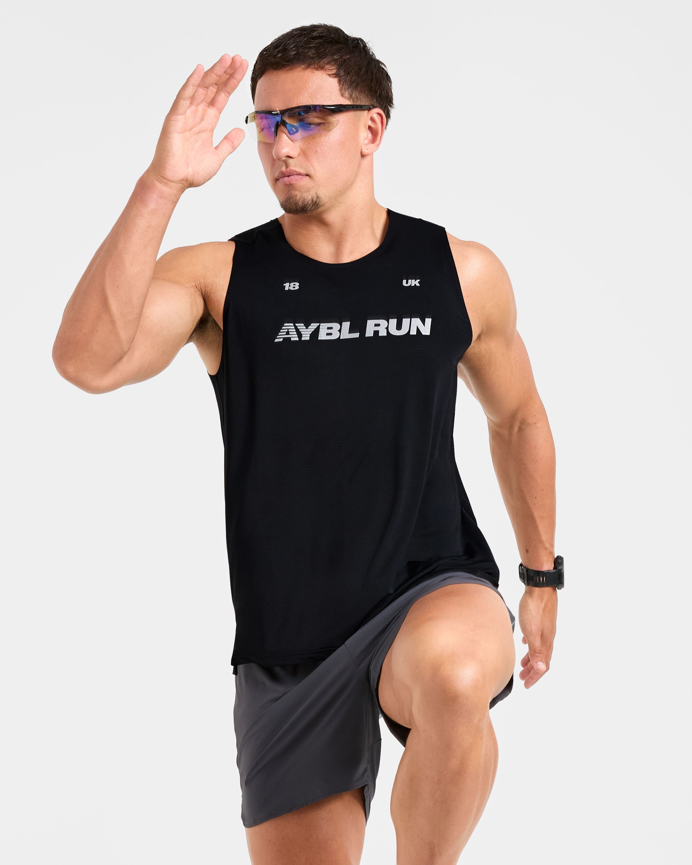 Run Loose Tank - Schwarz